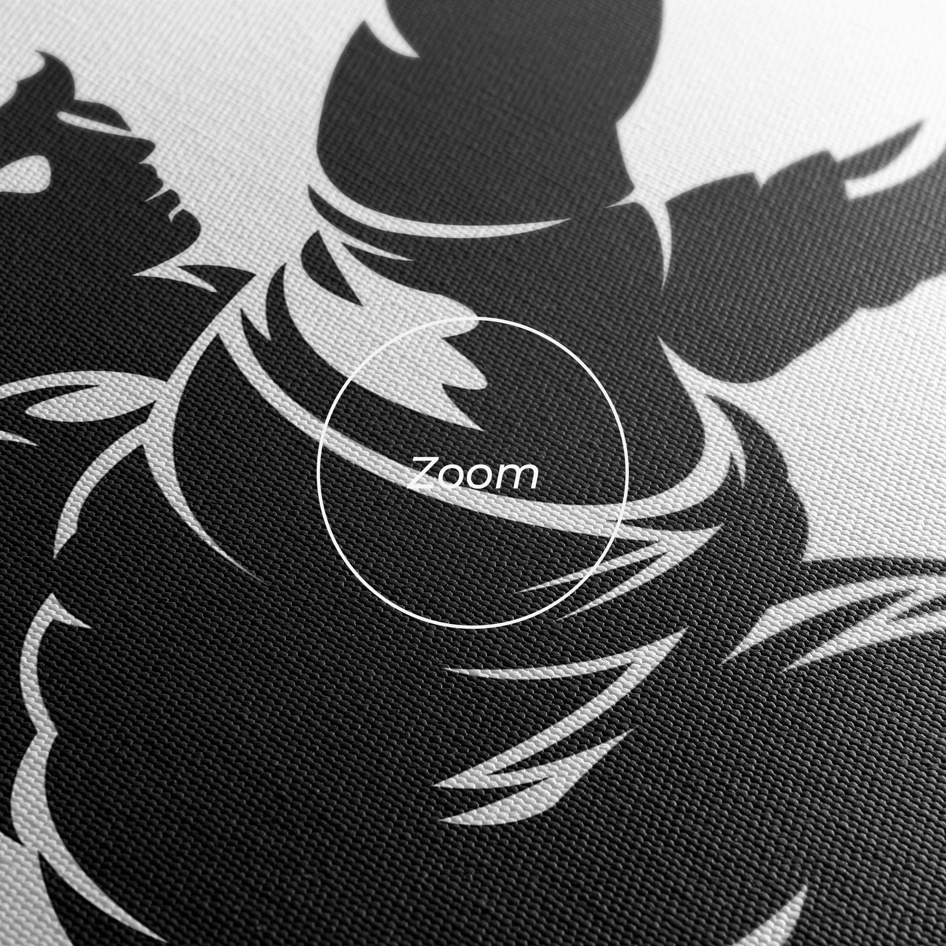 Leinwandbild Air Football mockup 3