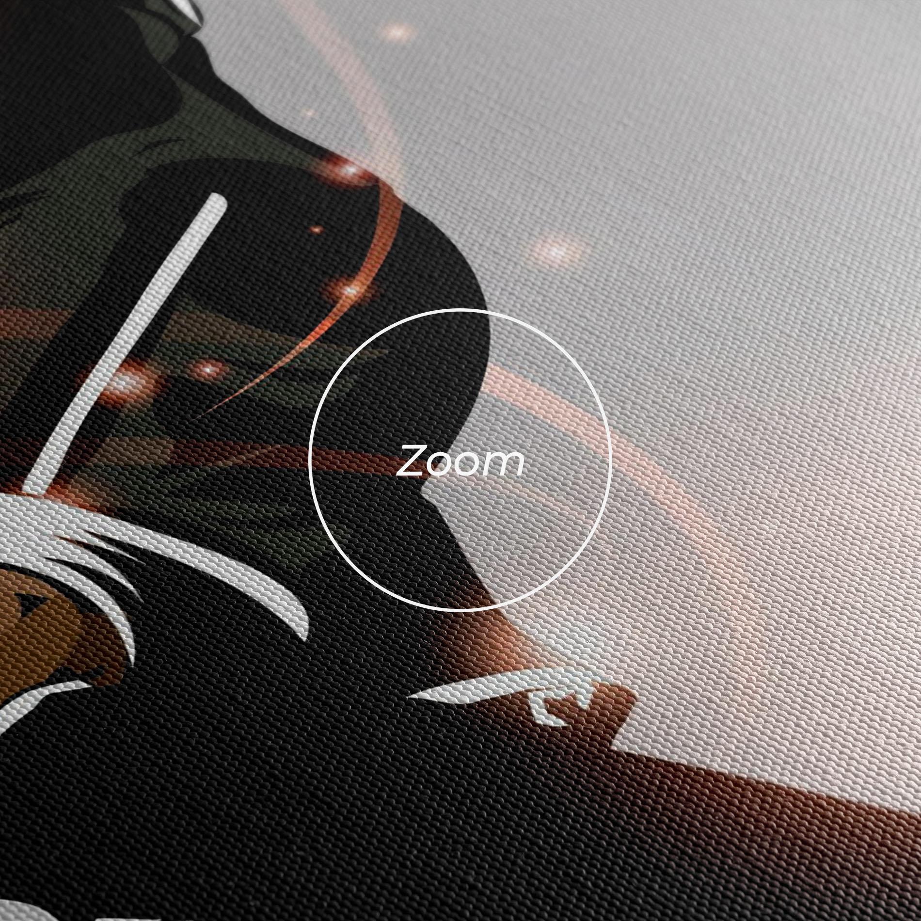 Leinwandbild Football Jump mockup 3