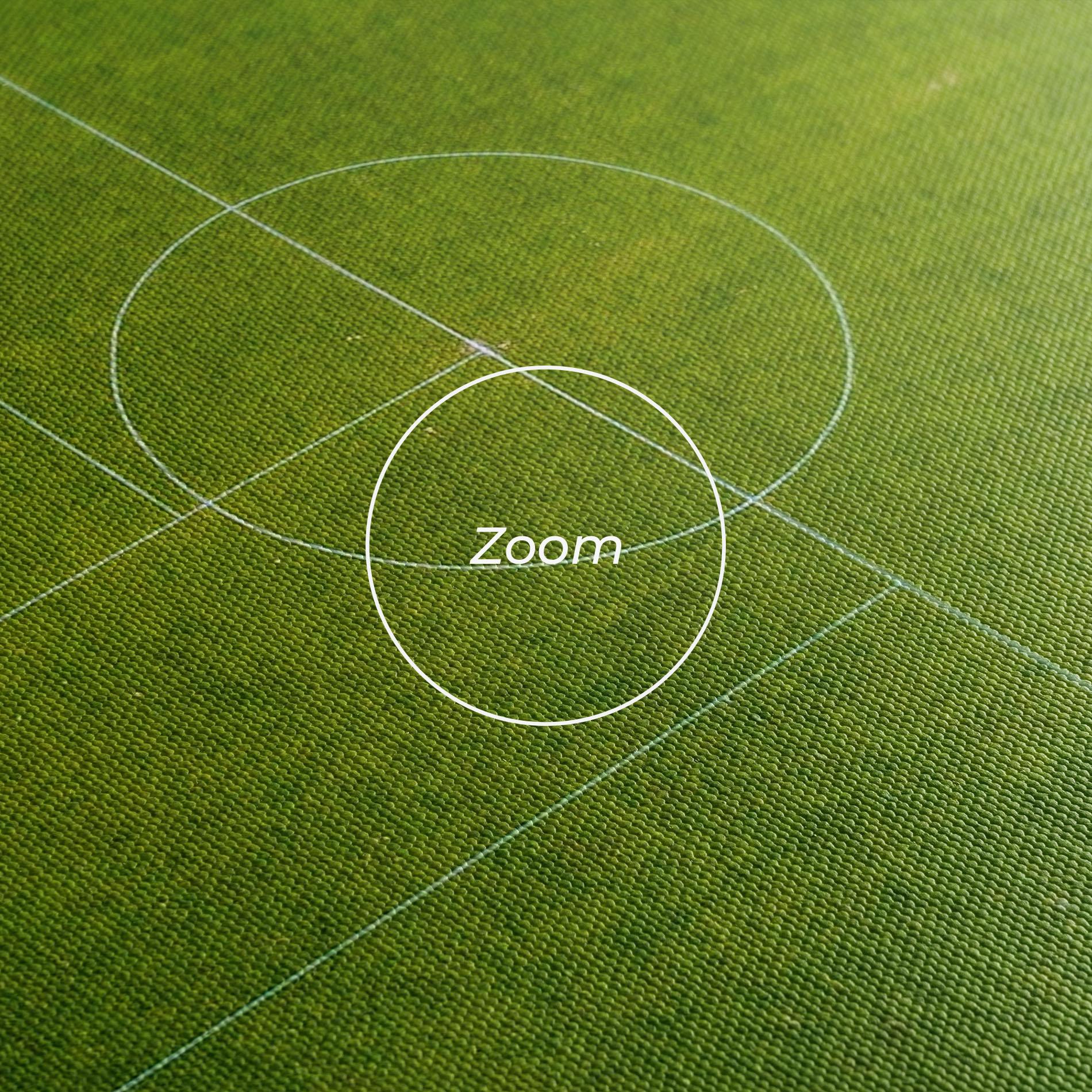 Leinwandbild Green Football Field mockup 3