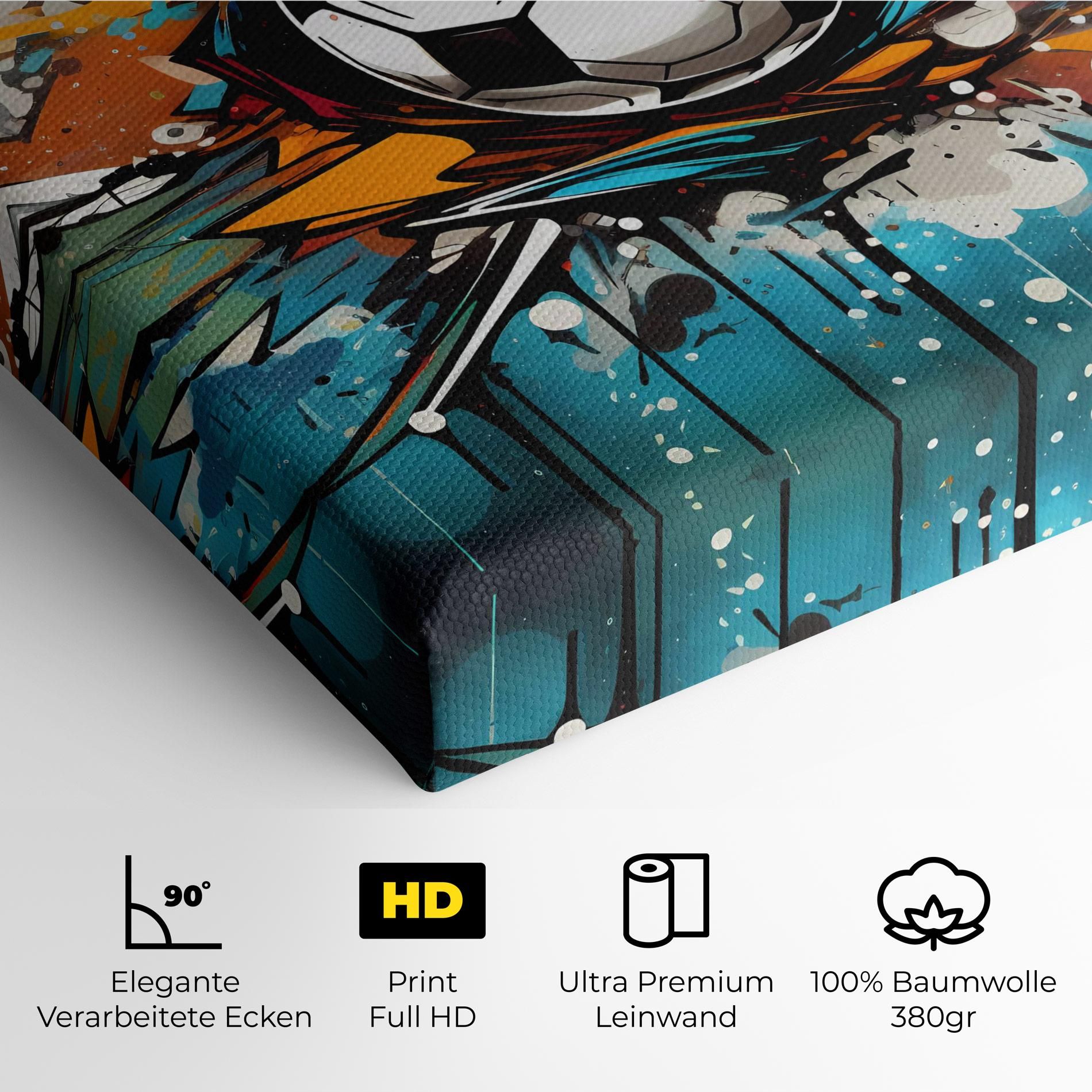 Football Graffiti Style mockup 4