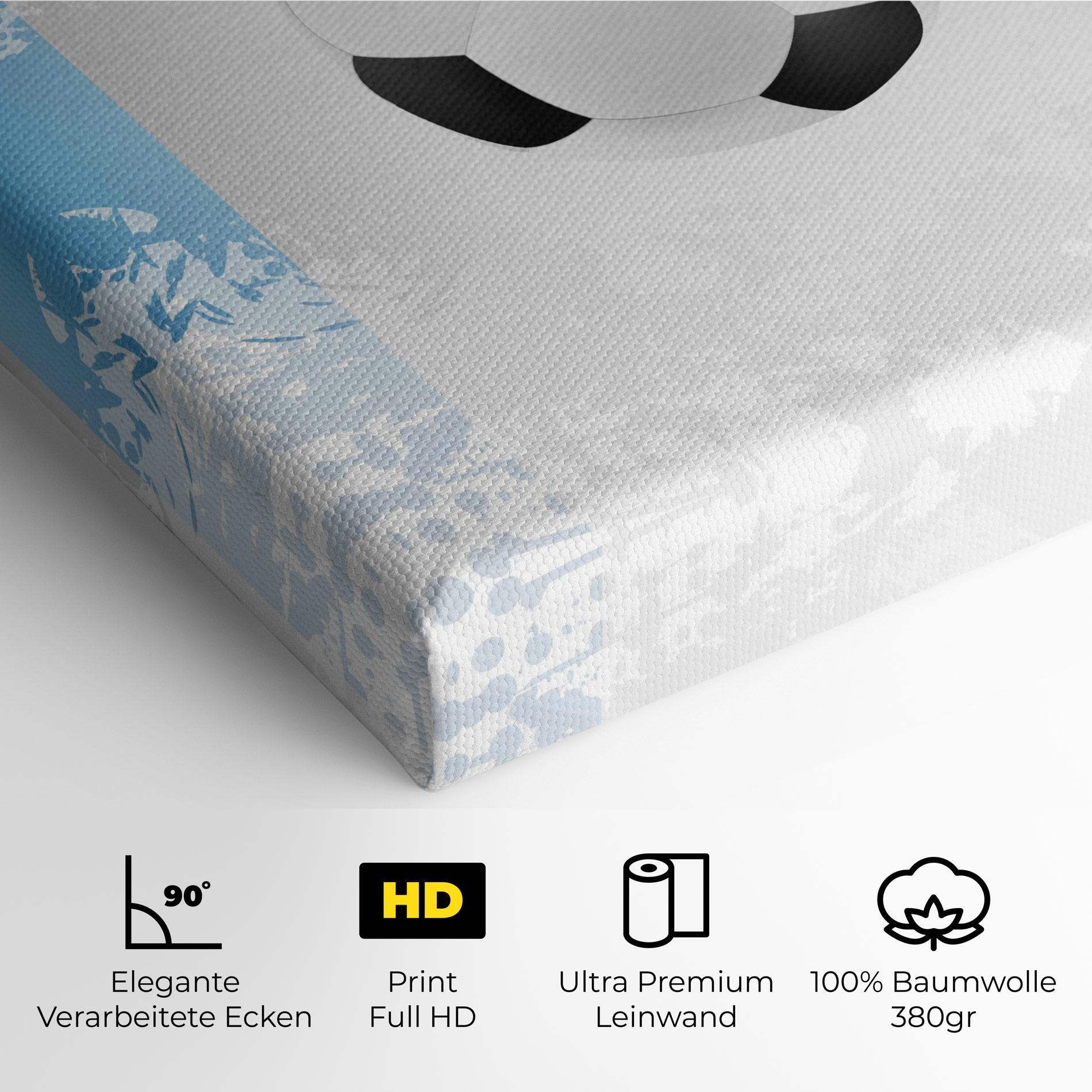 Leinwandbild France Football mockup 4