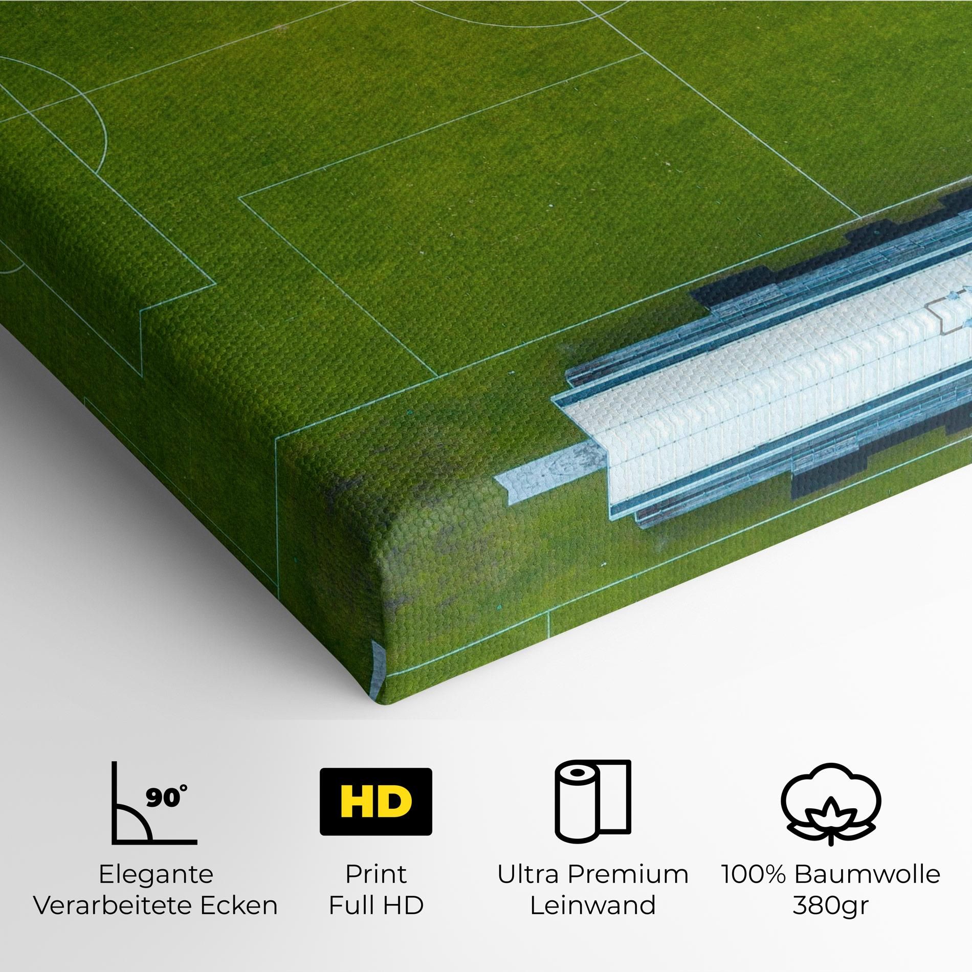 Green Football Field mockup 4