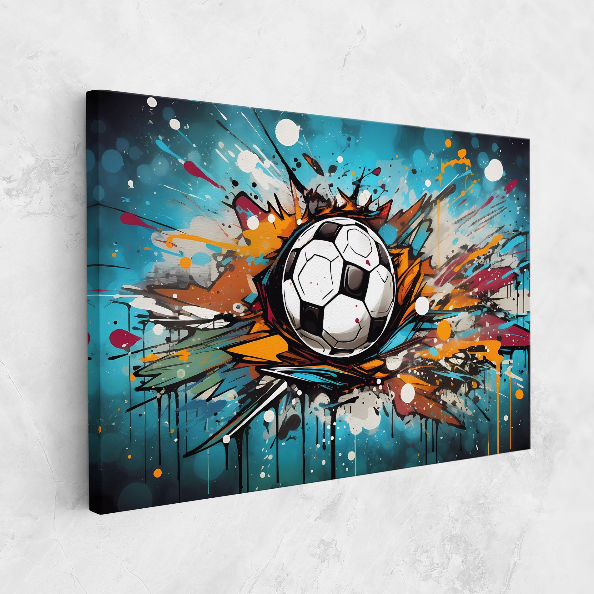 Football Graffiti Style mockup 1