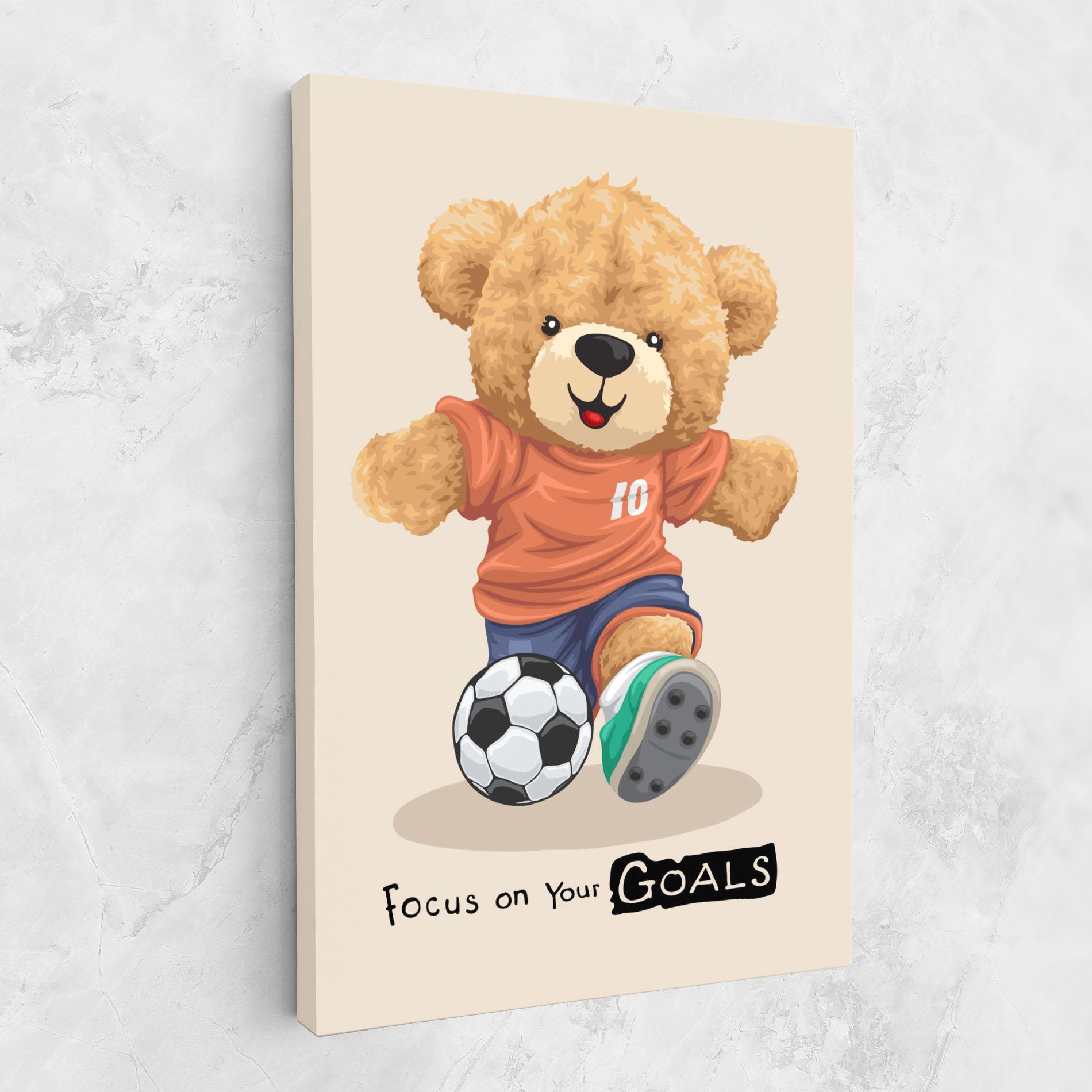 Leinwandbild Goals Focus mockup 1