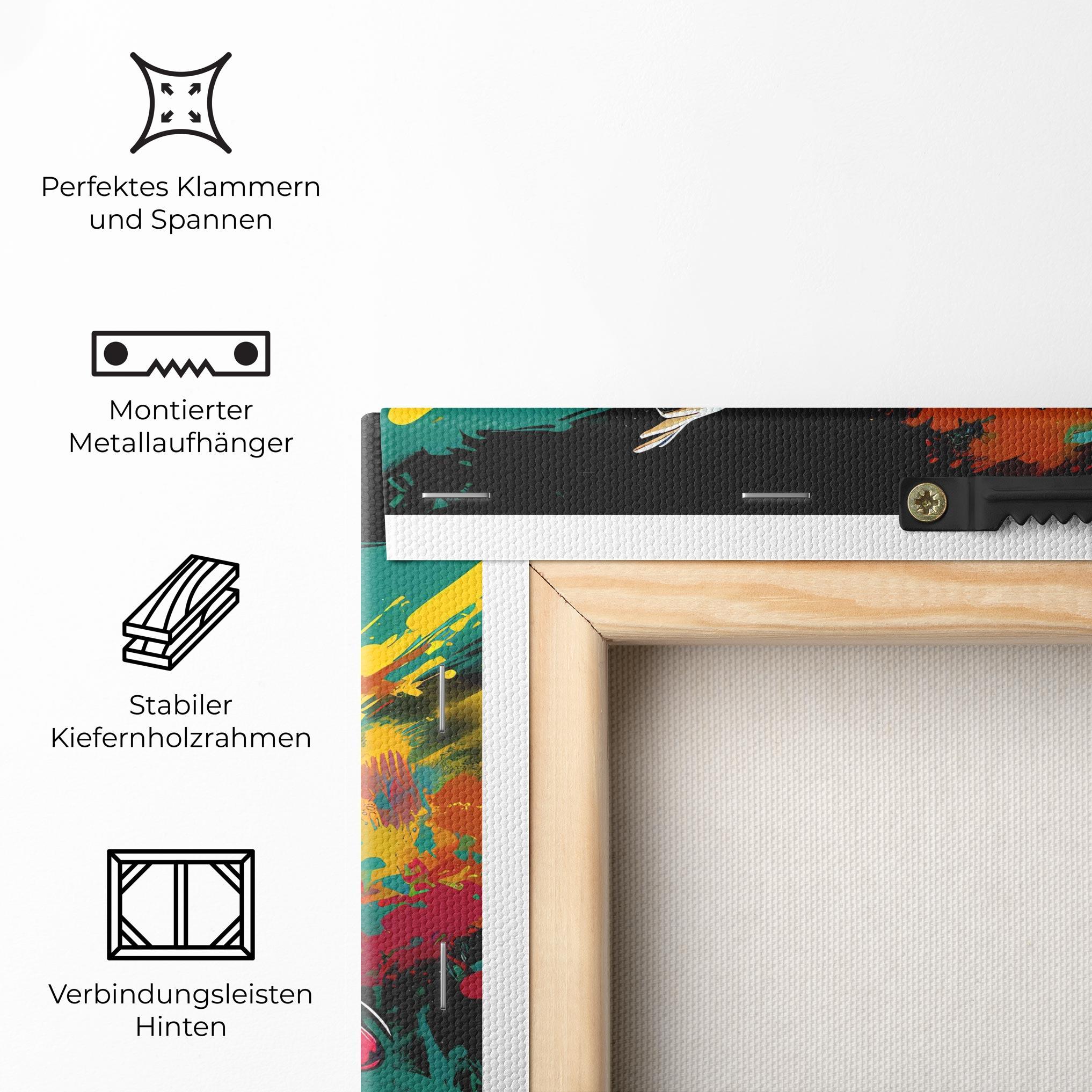 Leinwandbild Foot Force mockup 5