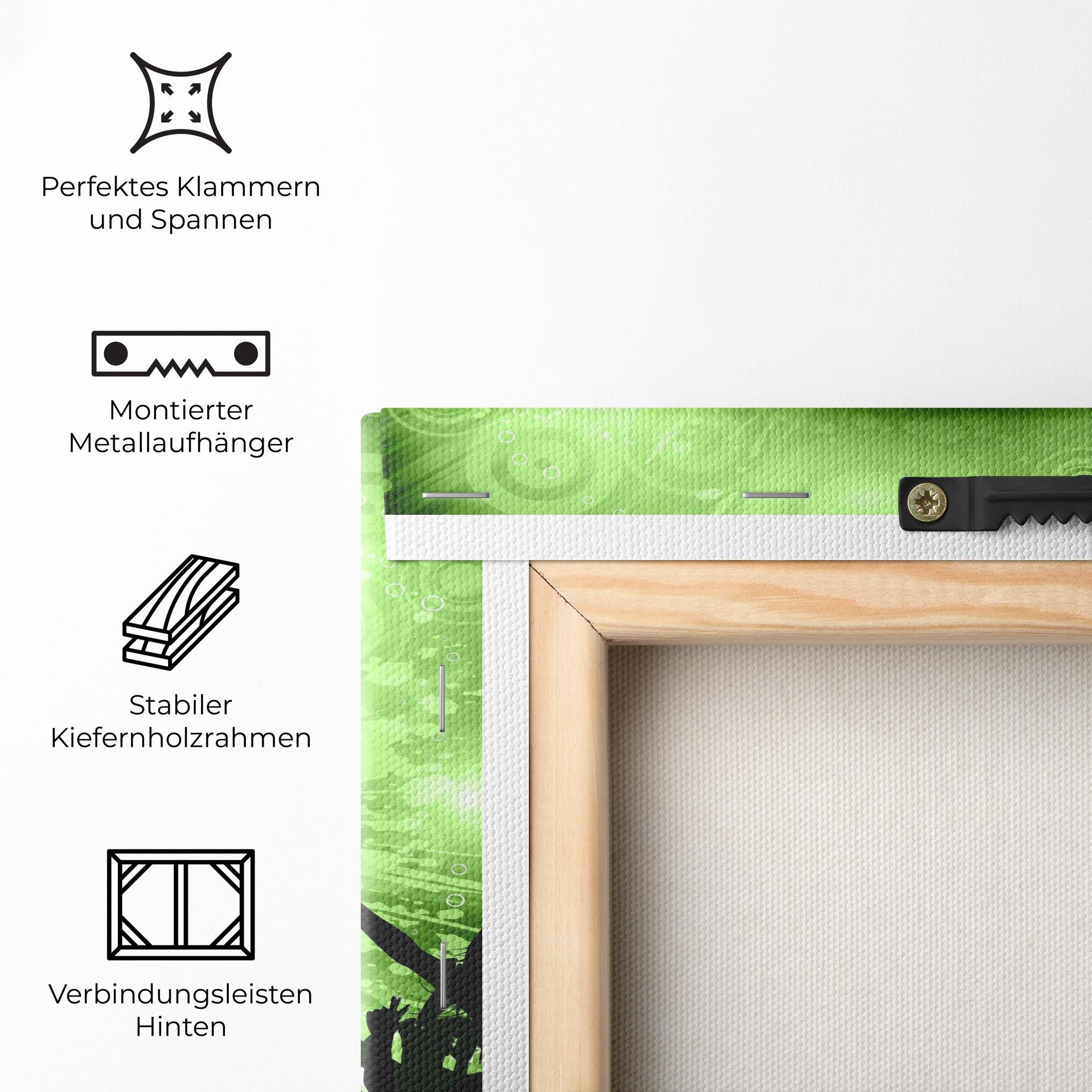 Leinwandbild Football Crowd mockup 5