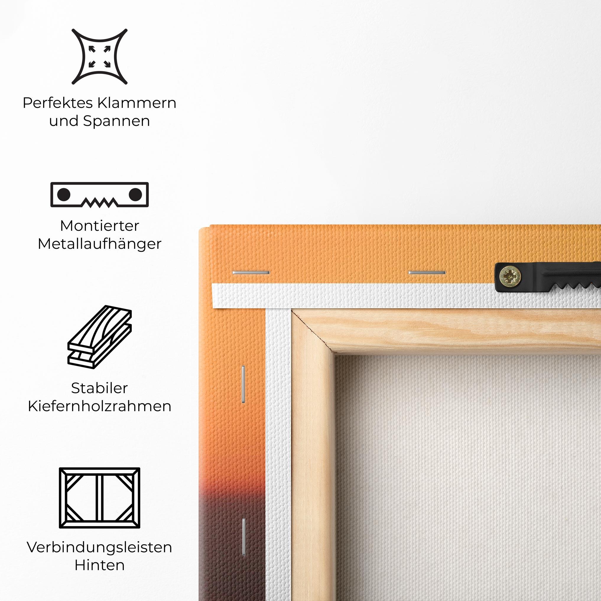 Leinwandbild Football With The Sun mockup 5