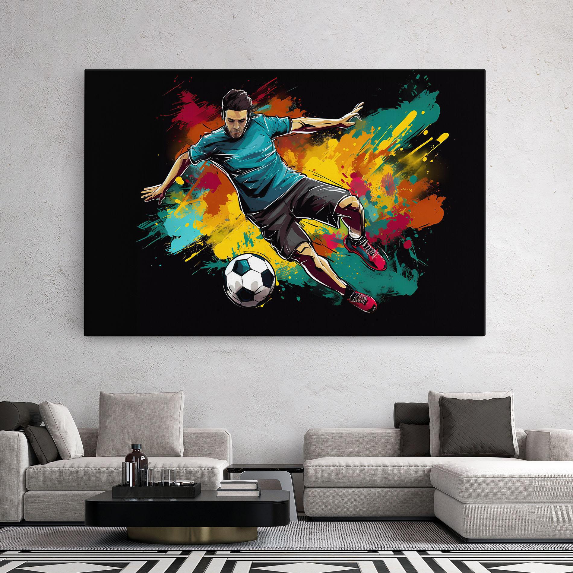 Leinwandbild Foot Force mockup 2