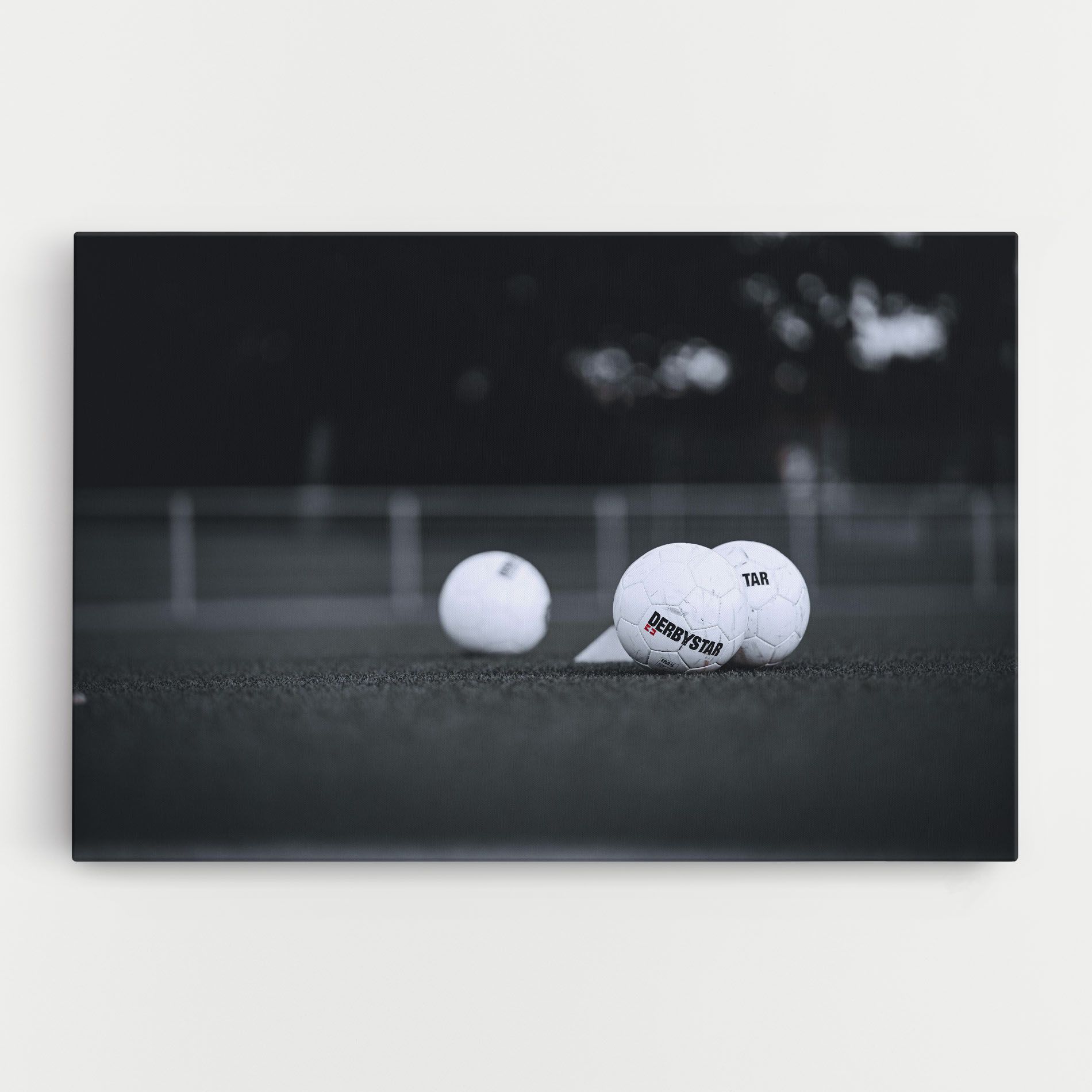 Golf Ball On Grey mockup 0