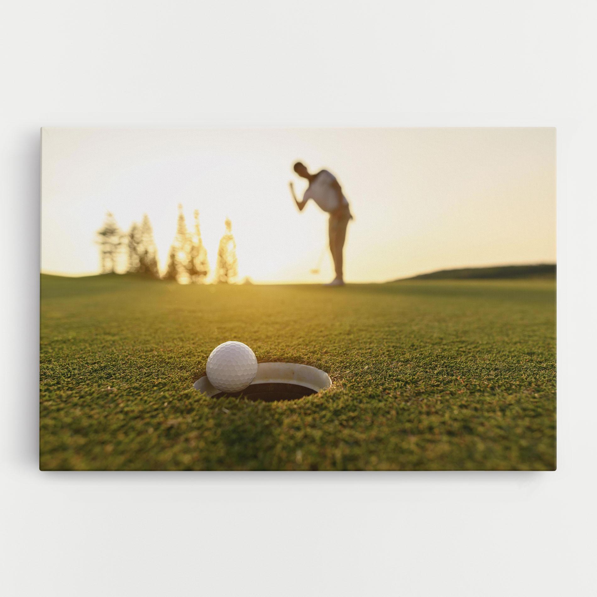 Leinwandbild Golfer Concept mockup 0