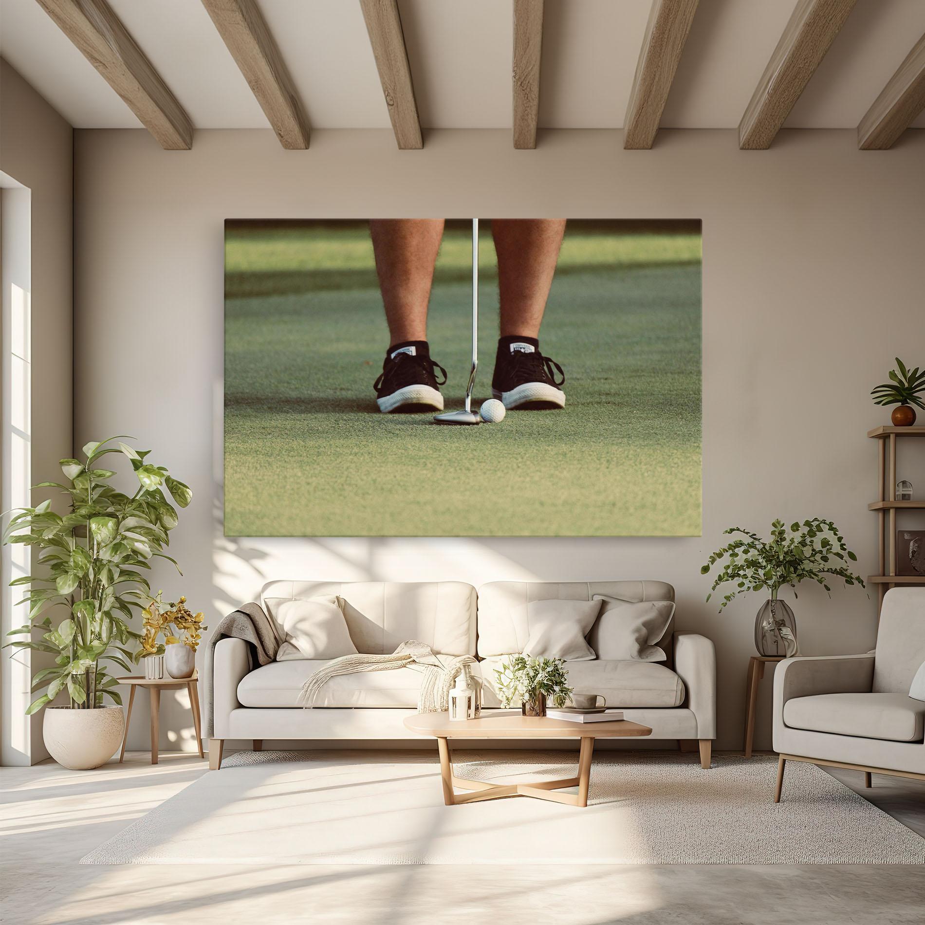 Leinwandbild Converse Golf Ball mockup 6