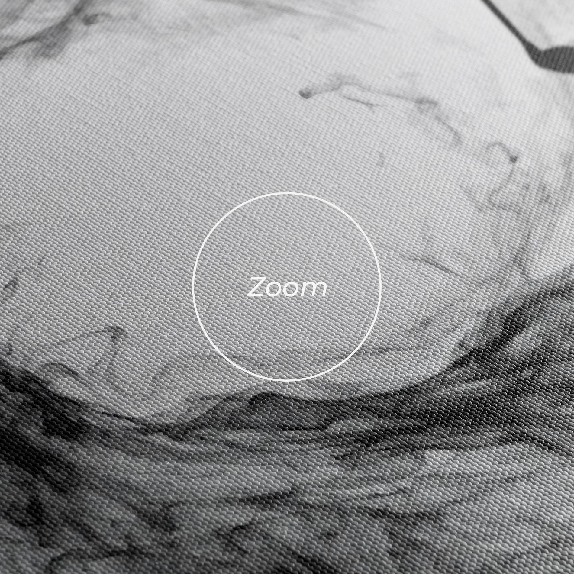 Leinwandbild Black Smoke Golf mockup 3