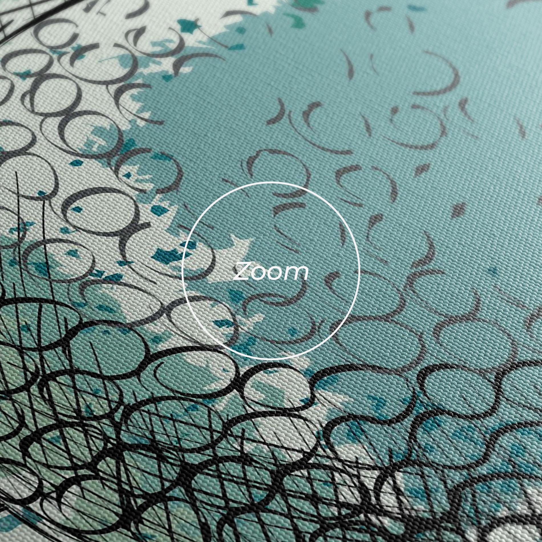 Leinwandbild Blue Golf mockup 3