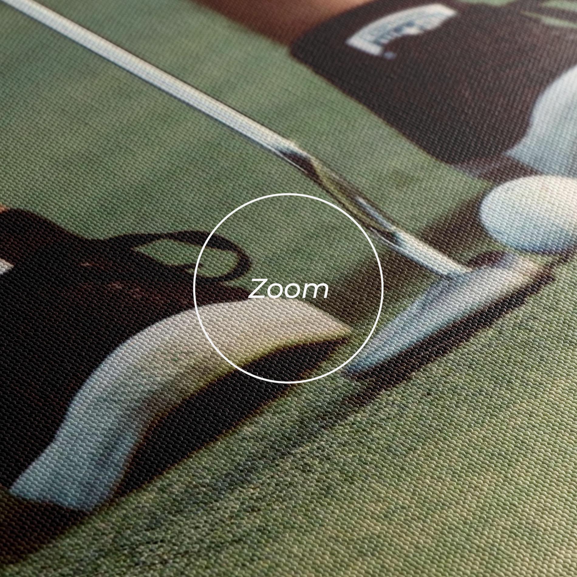 Leinwandbild Converse Golf Ball mockup 3