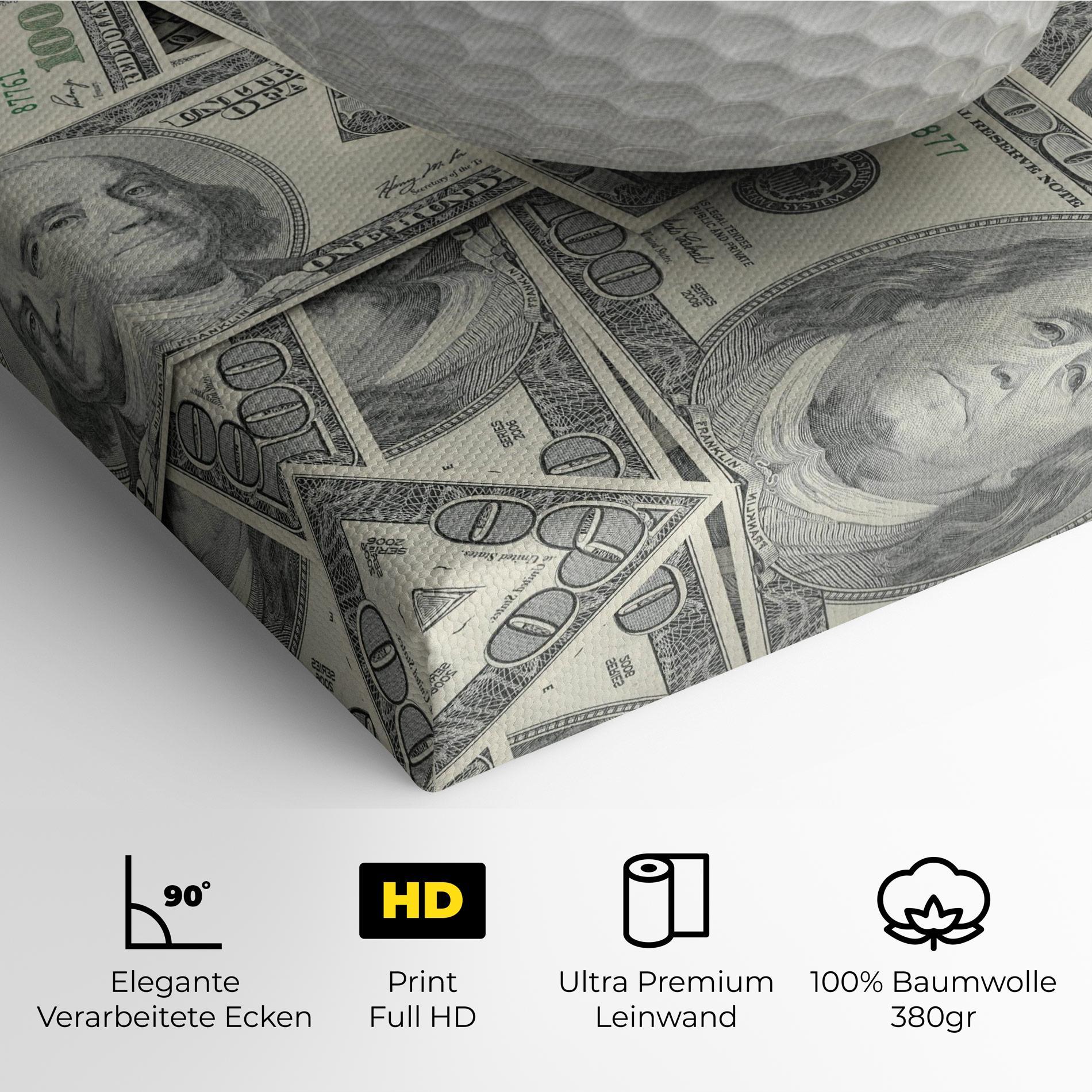 Leinwandbild 3d Golf Ball mockup 4