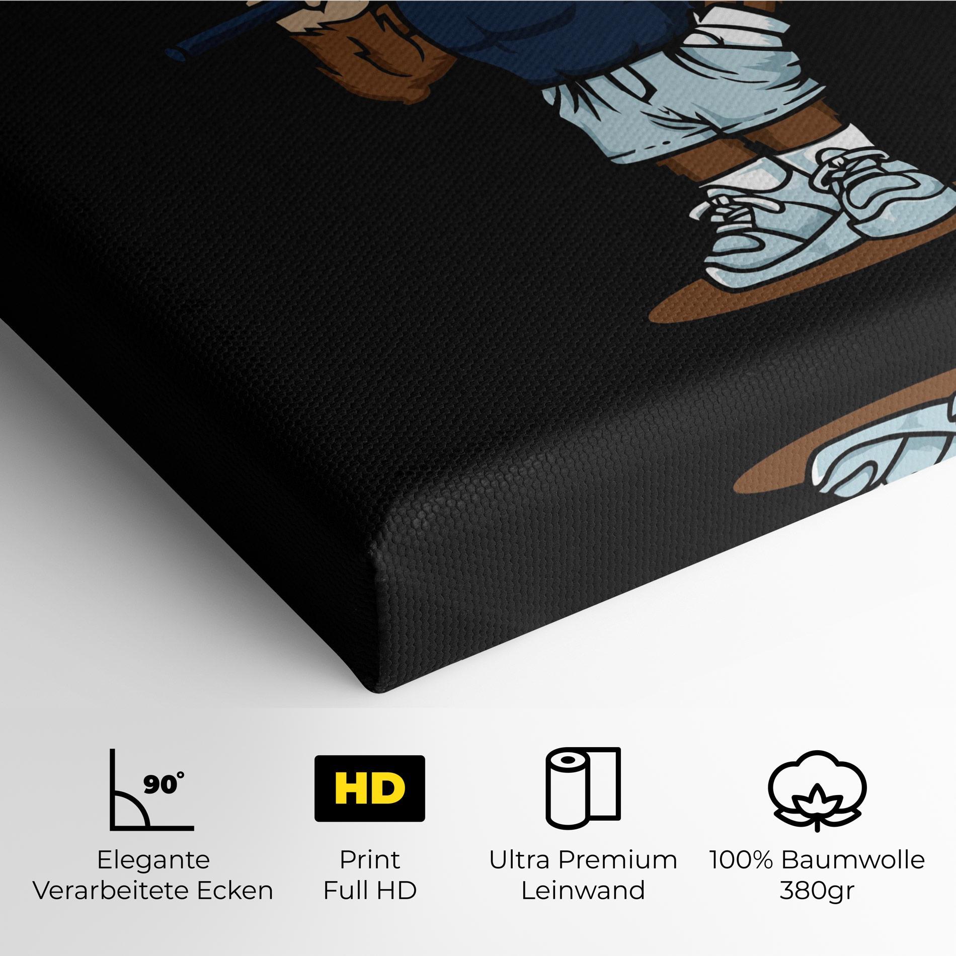 Leinwandbild Ape Golf mockup 4