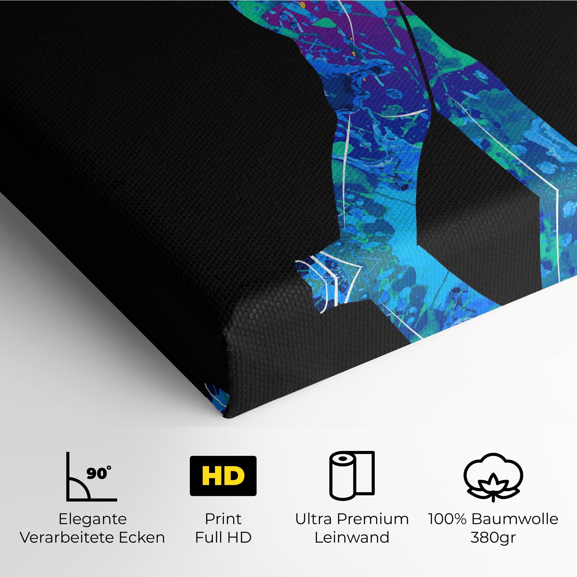 Leinwandbild Color Mix Golf mockup 4