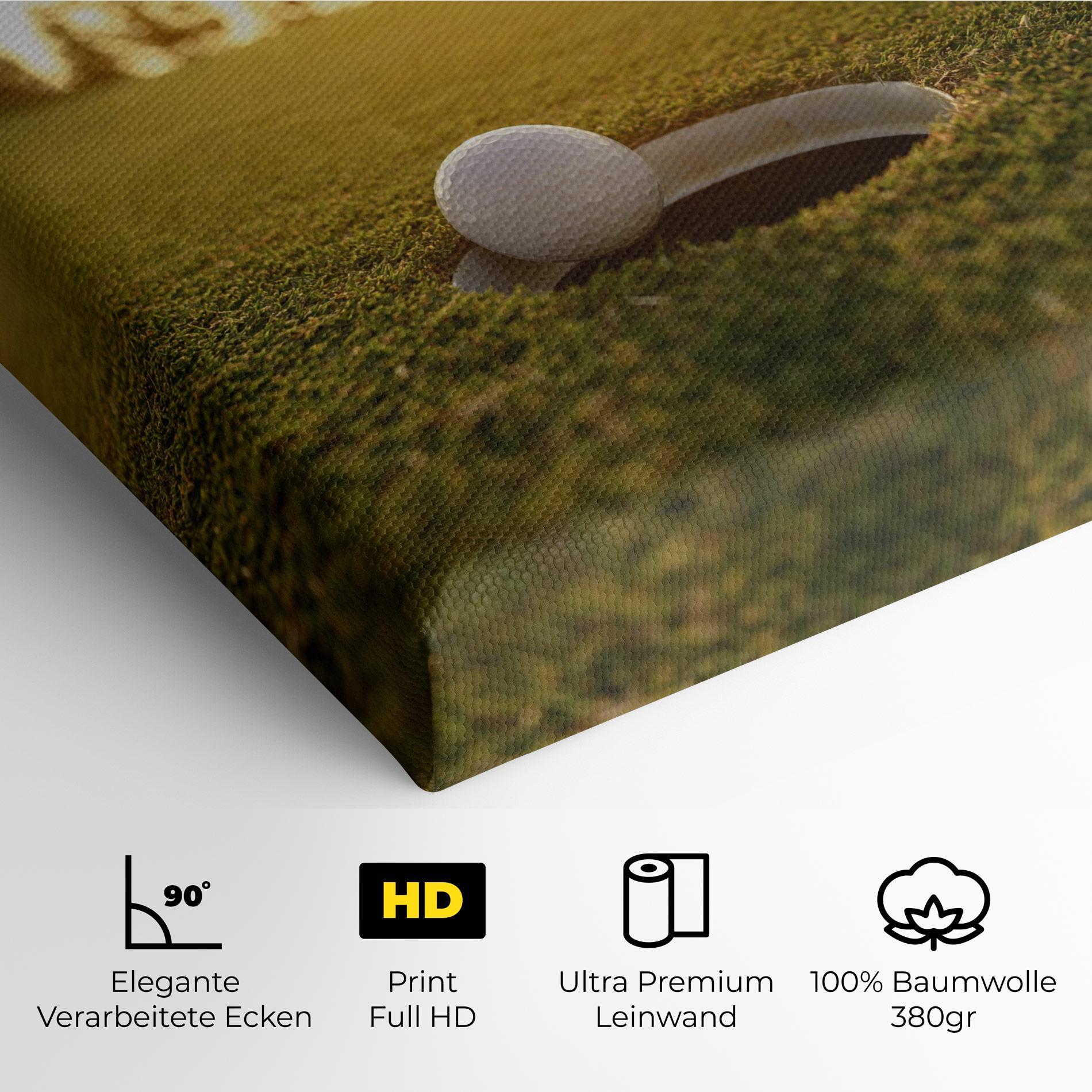 Leinwandbild Golfer Concept mockup 4