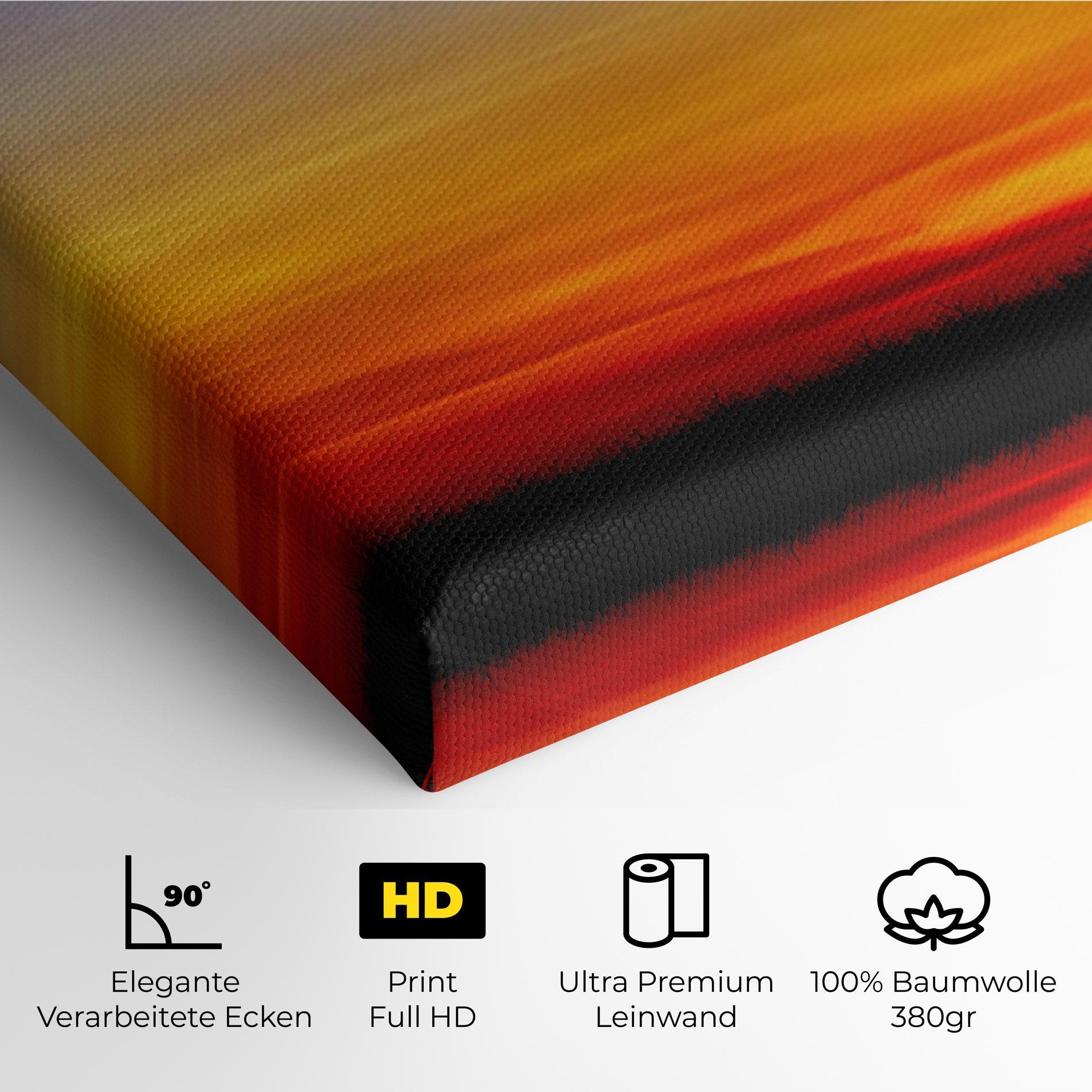 Leinwandbild Playing Golf Sunrise mockup 4