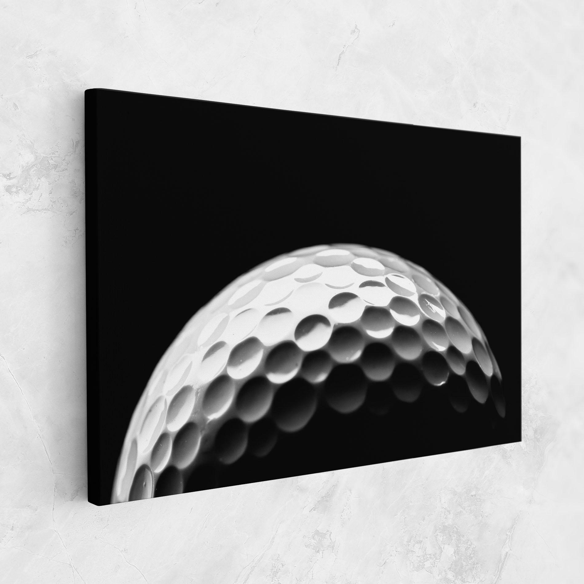 Leinwandbild Golf Ball Close Up mockup 1