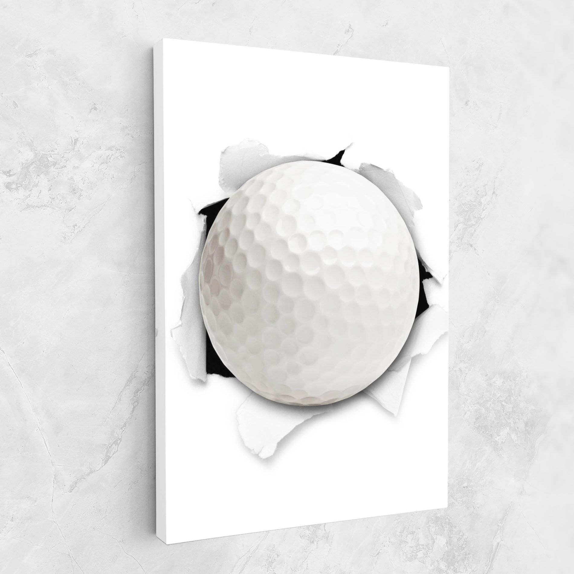 Golf Ball Bursting Hole mockup 1
