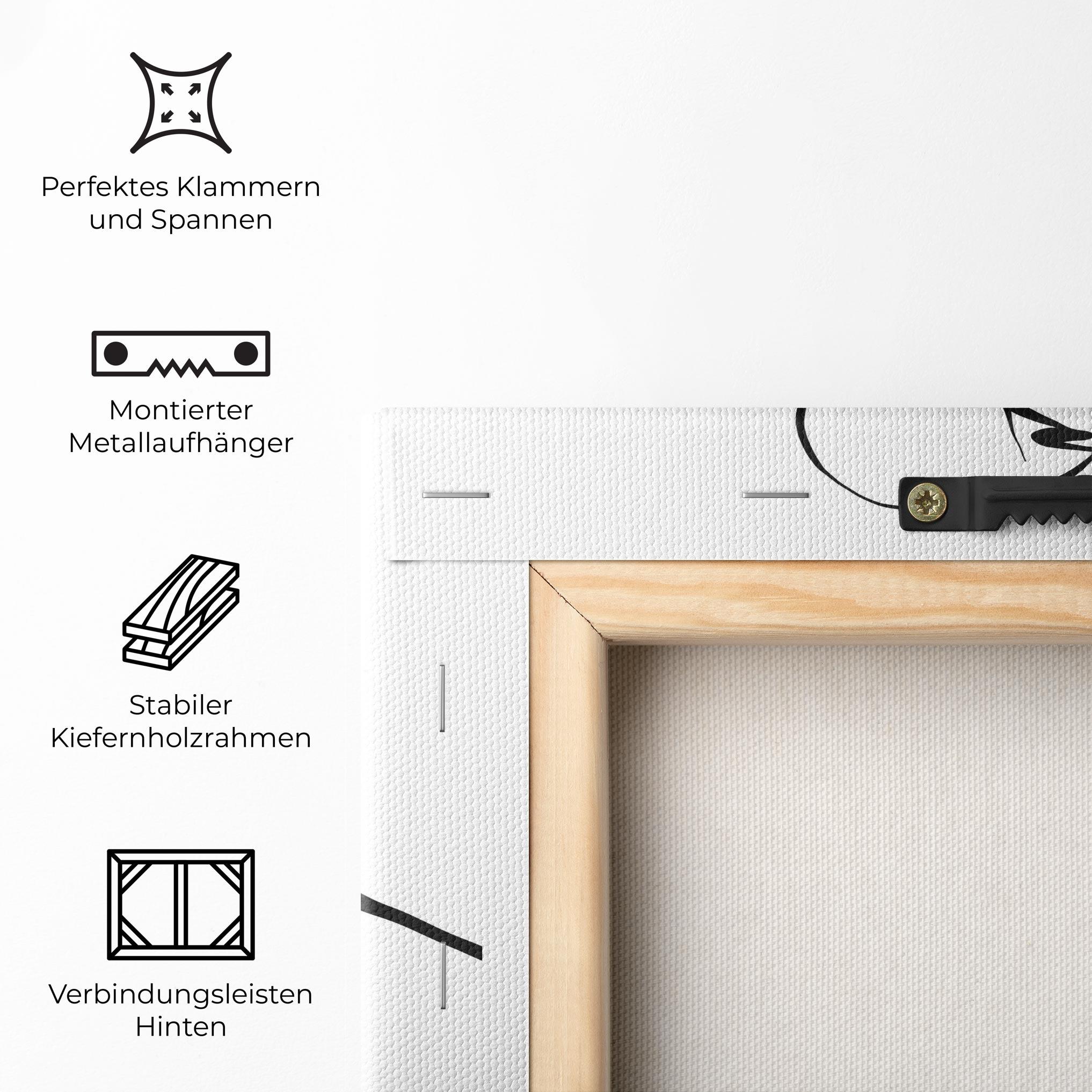 Leinwandbild Golf Back mockup 5