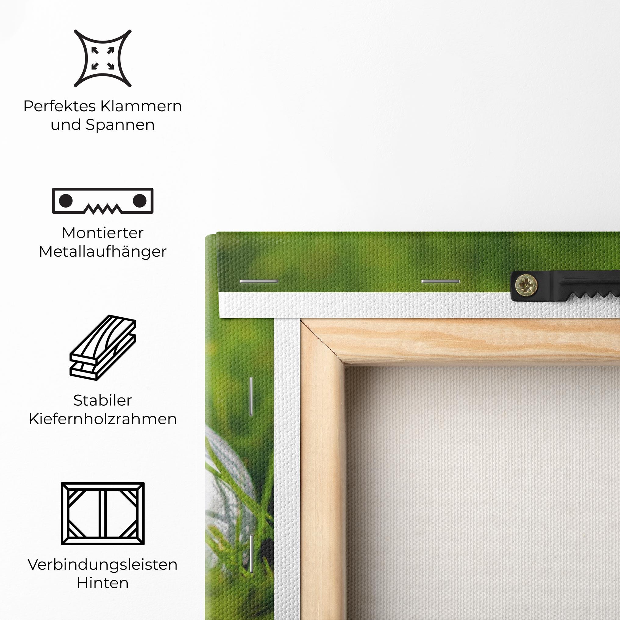 Leinwandbild Golf Ball In Grass mockup 5