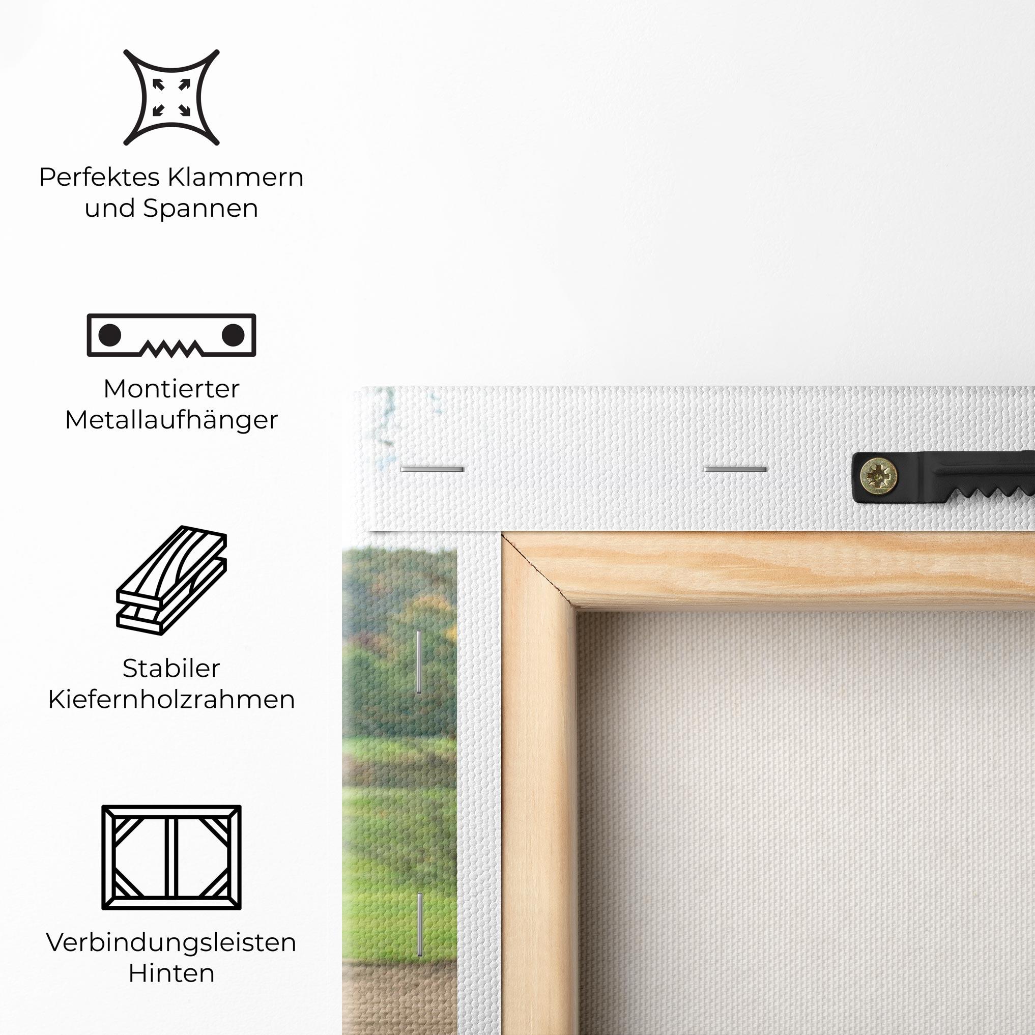 Leinwandbild Green Tshirt Golf Player mockup 5