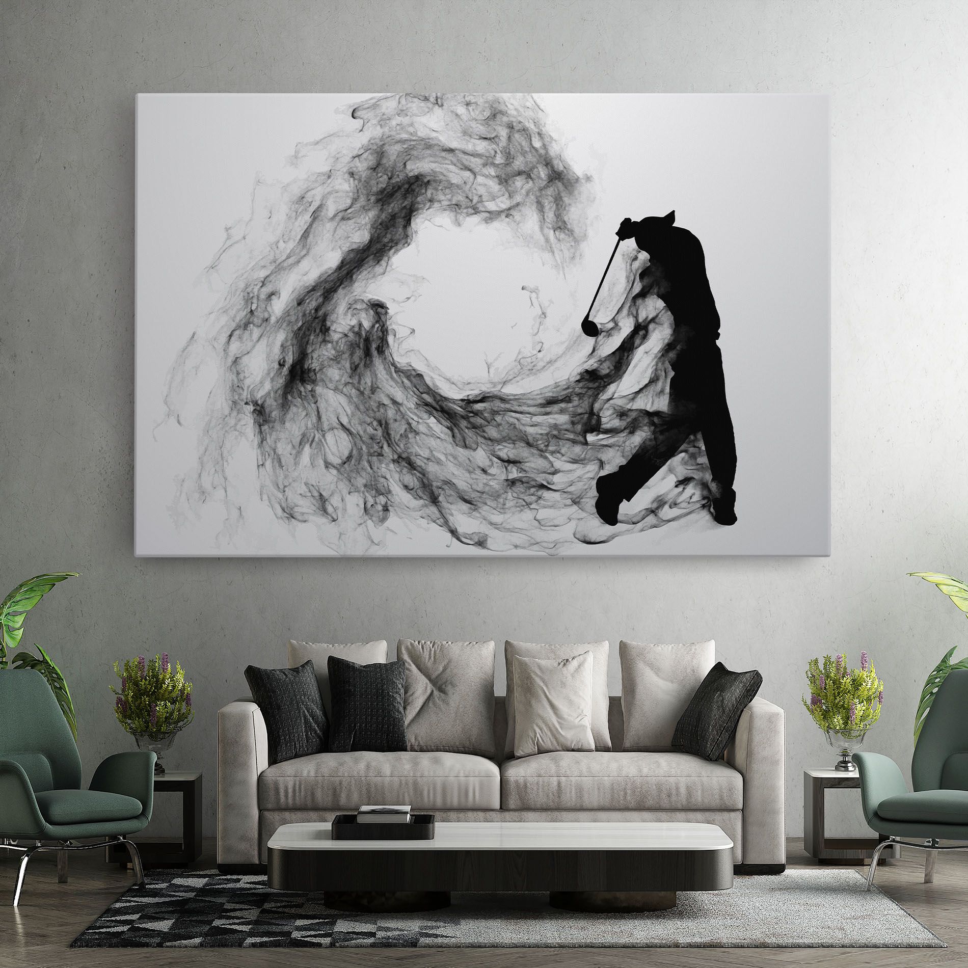 Black Smoke Golf mockup 7