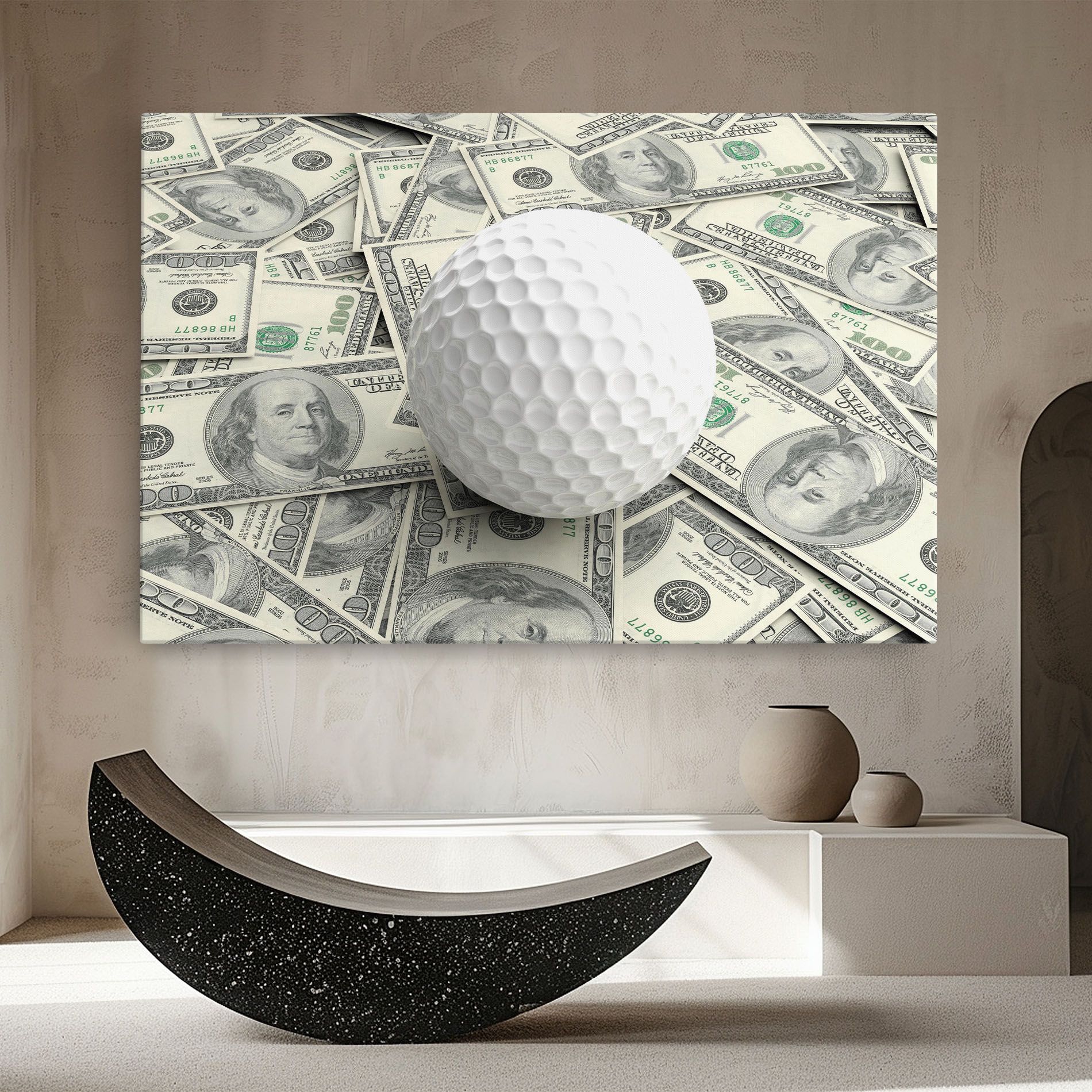 3d Golf Ball mockup 8