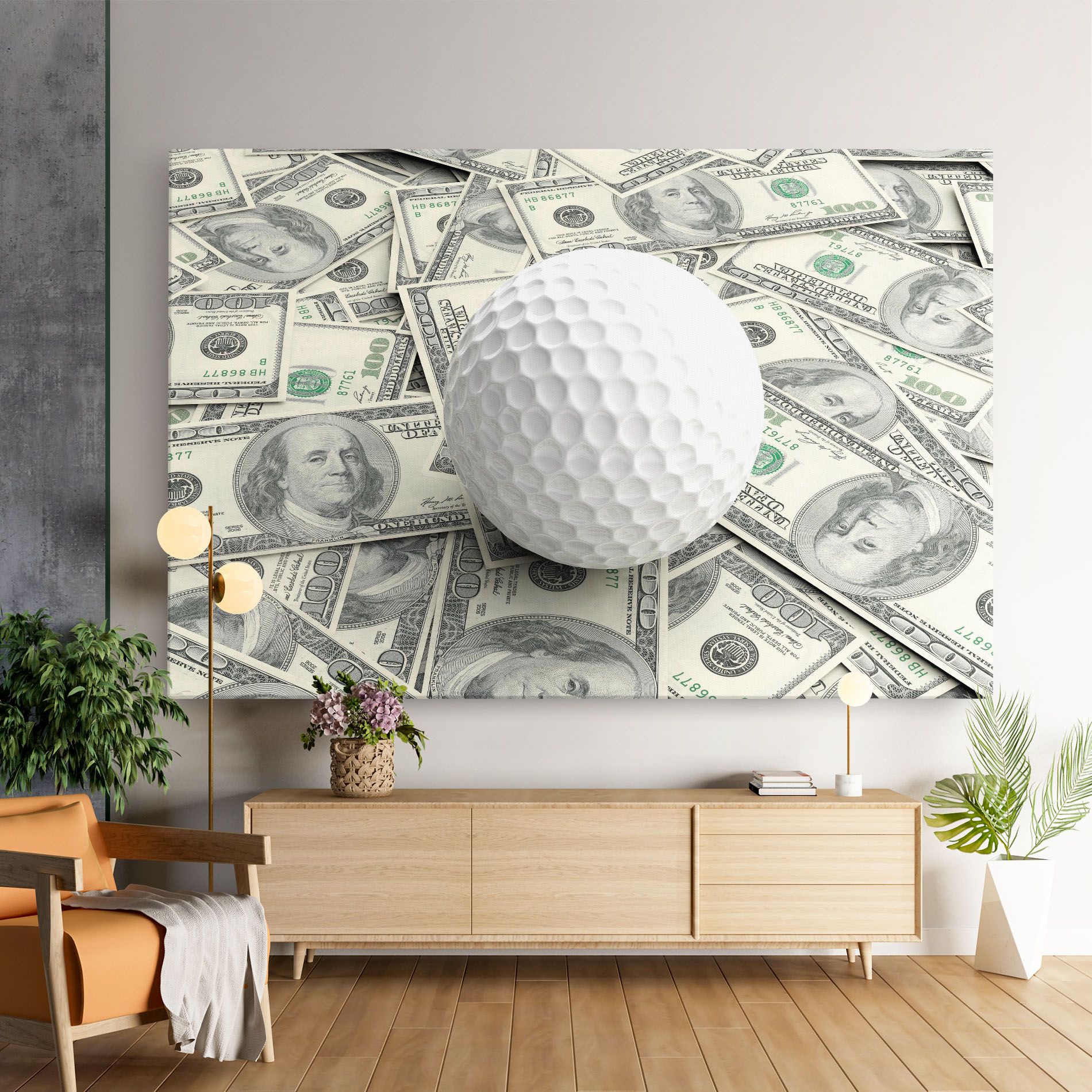 3d Golf Ball mockup 9