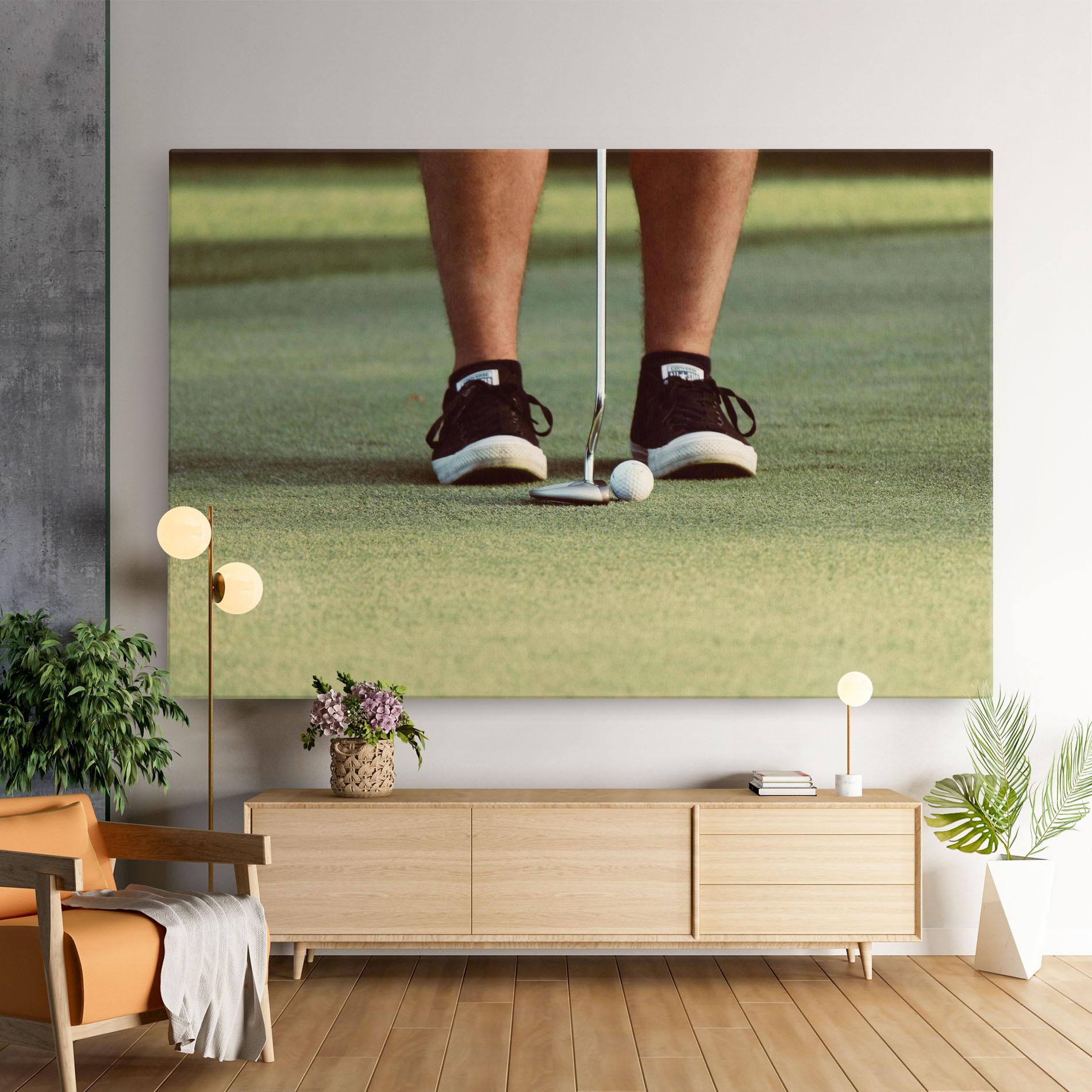 Leinwandbild Converse Golf Ball mockup 9