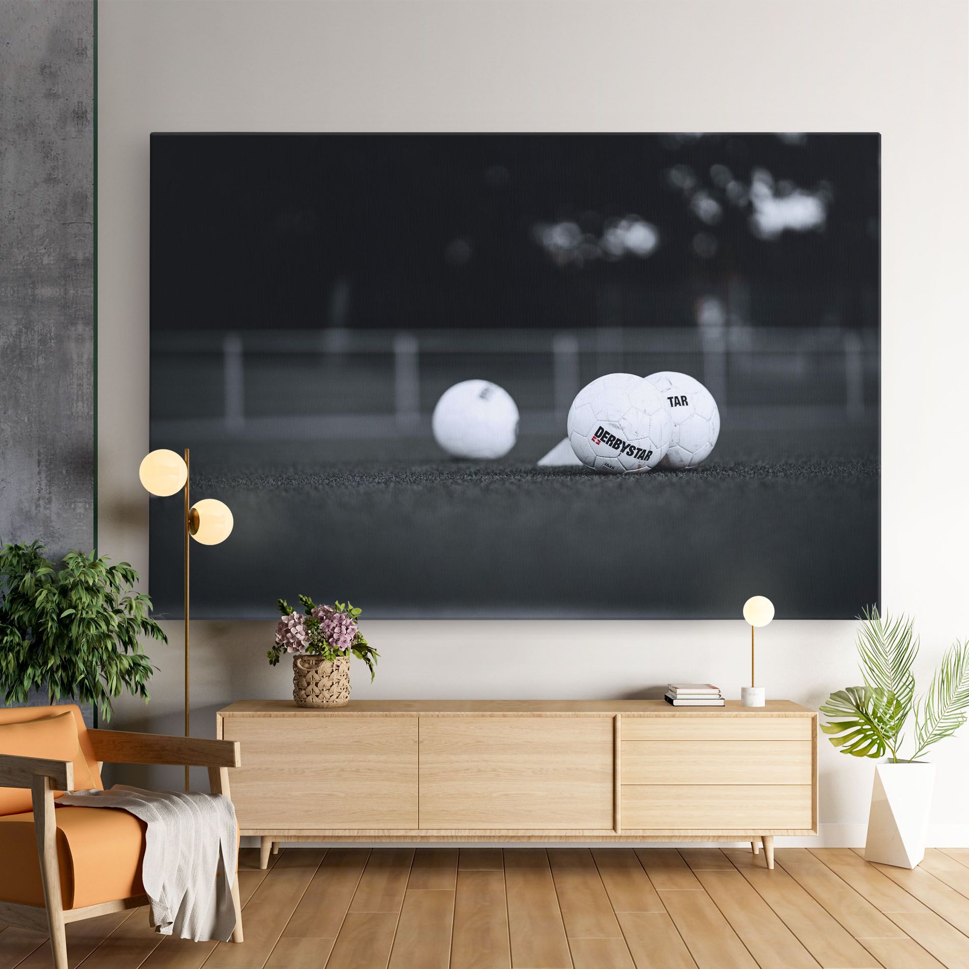 Golf Ball On Grey mockup 9