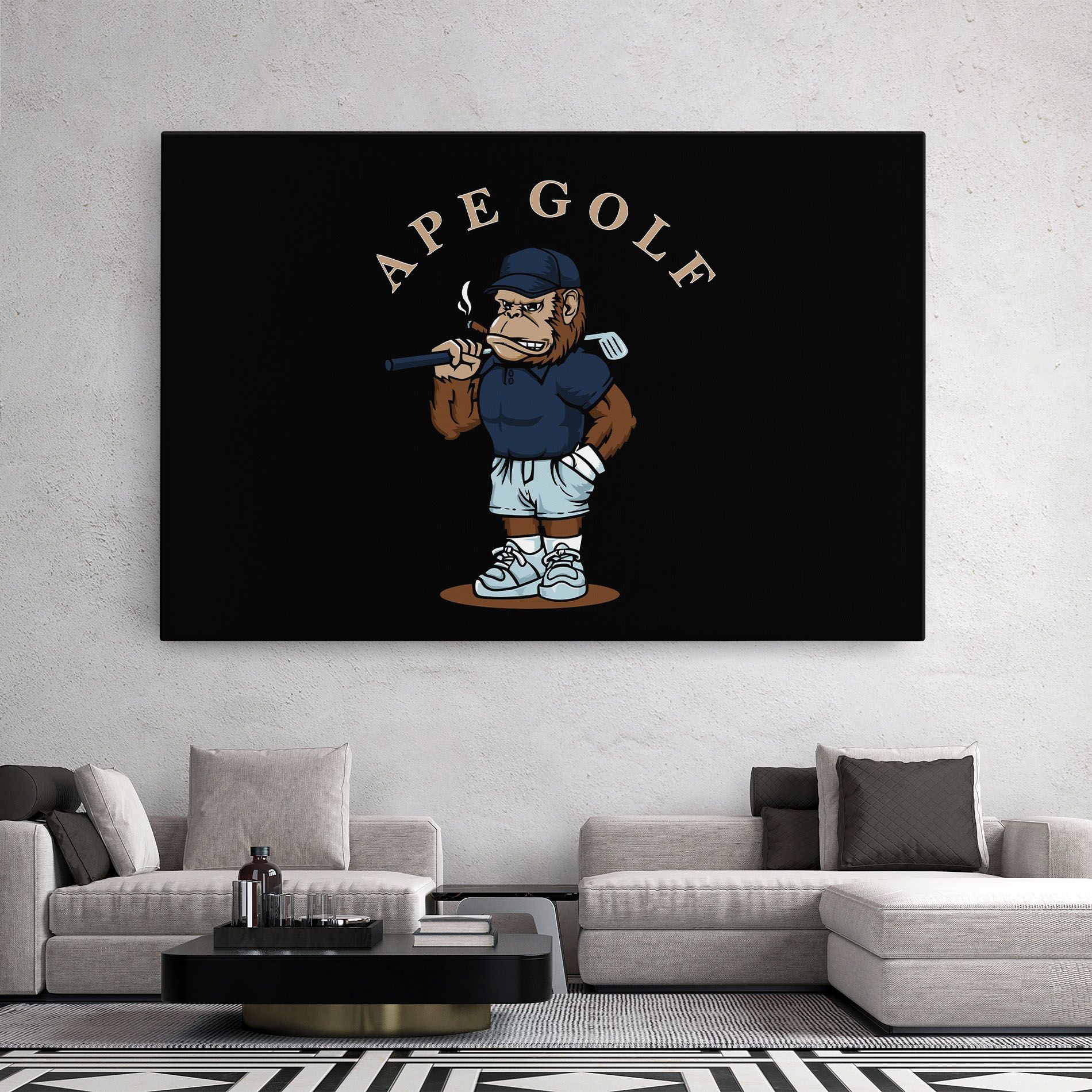 Ape Golf mockup 2