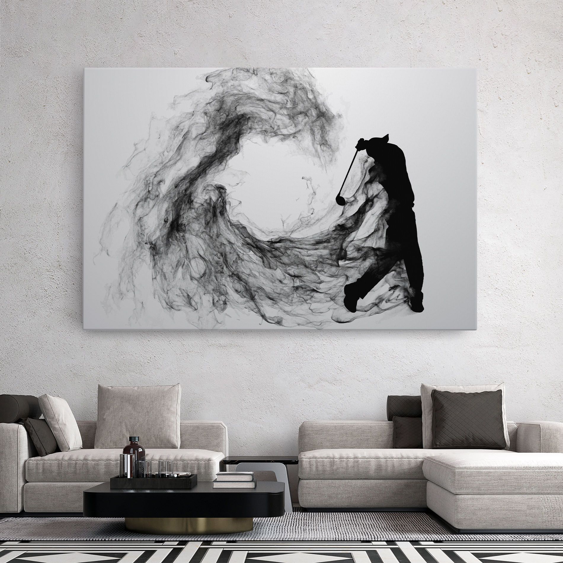 Black Smoke Golf mockup 2