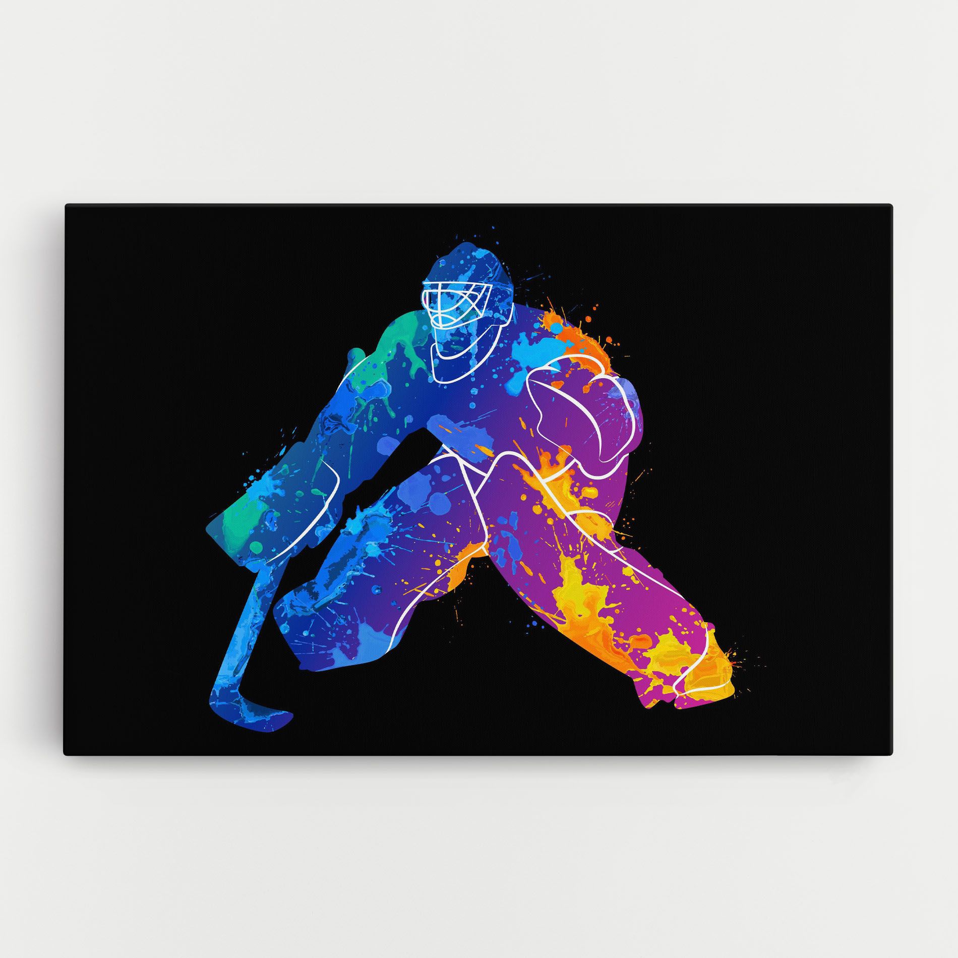 Blue Purple Hockey mockup 0