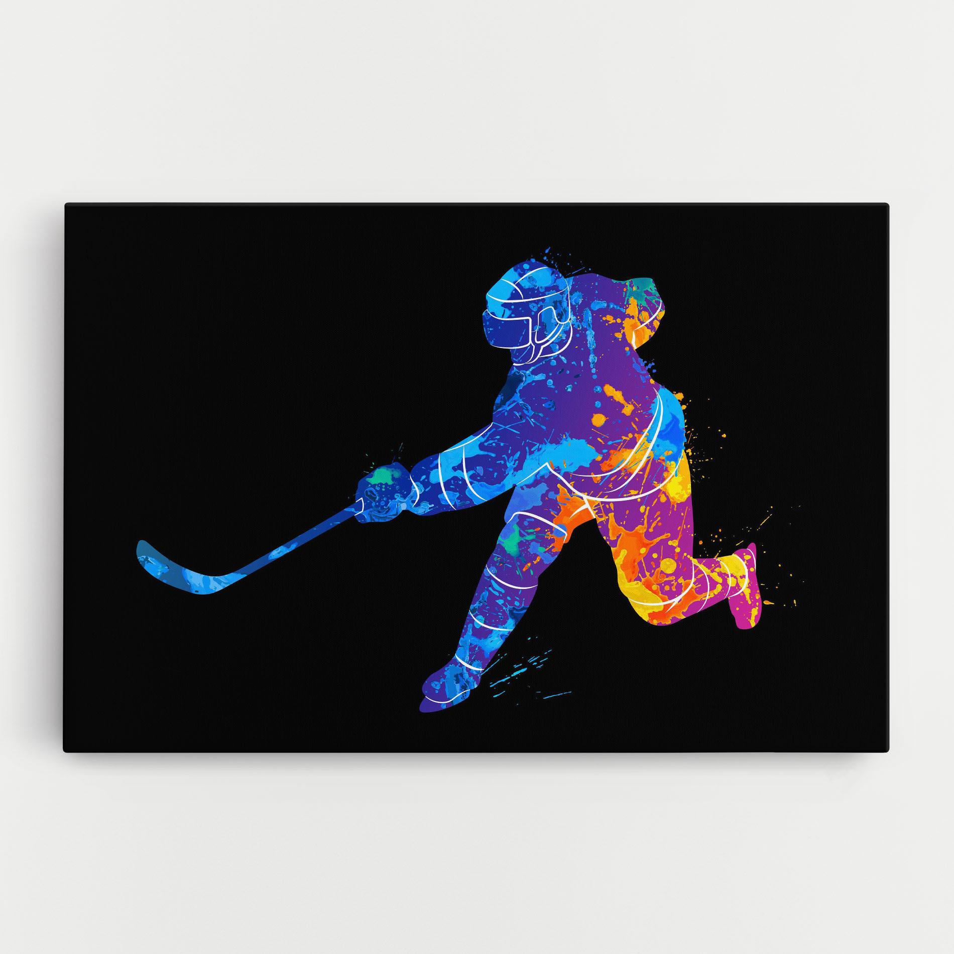 Leinwandbild Color Mix Art mockup 0