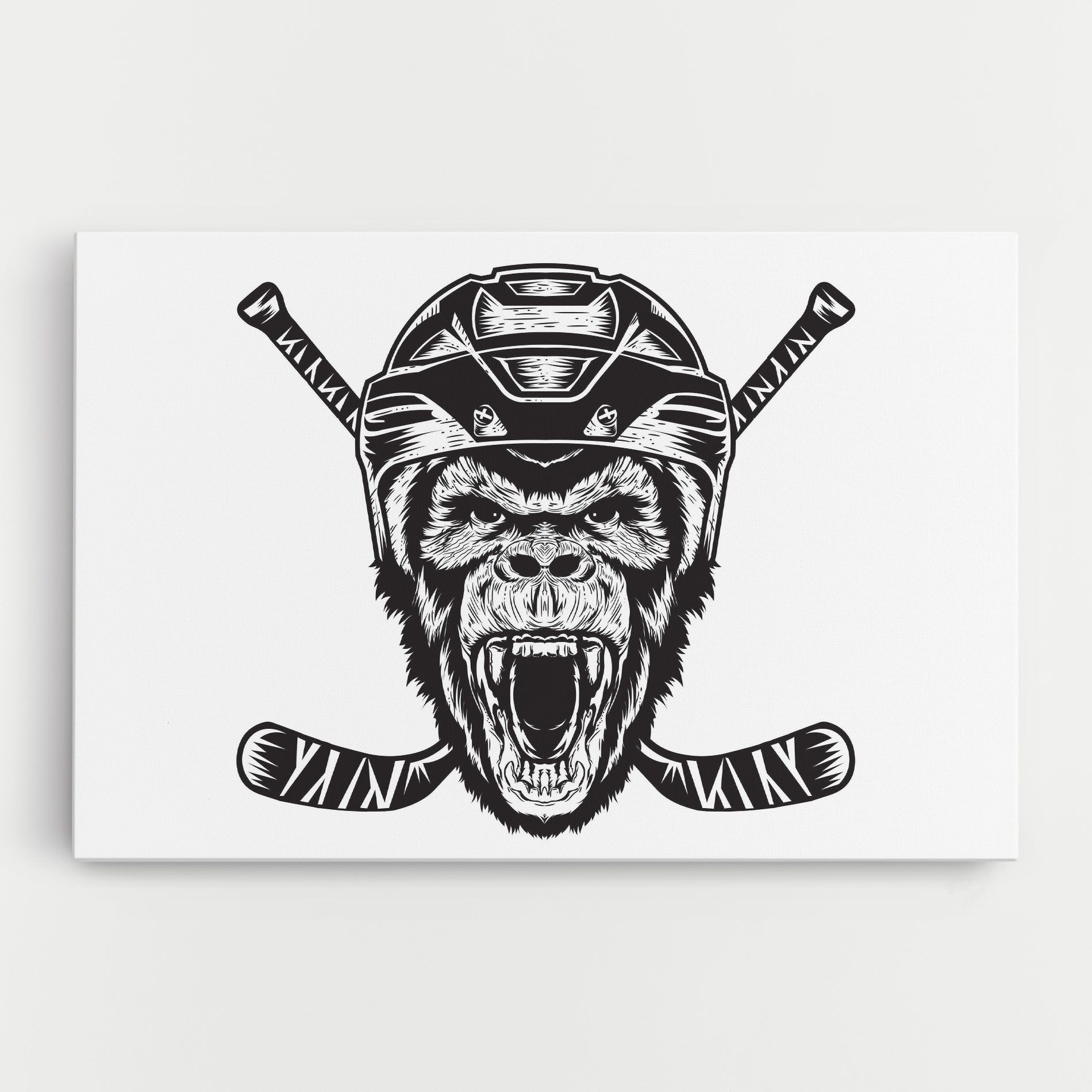 Monkey Hockey mockup 0
