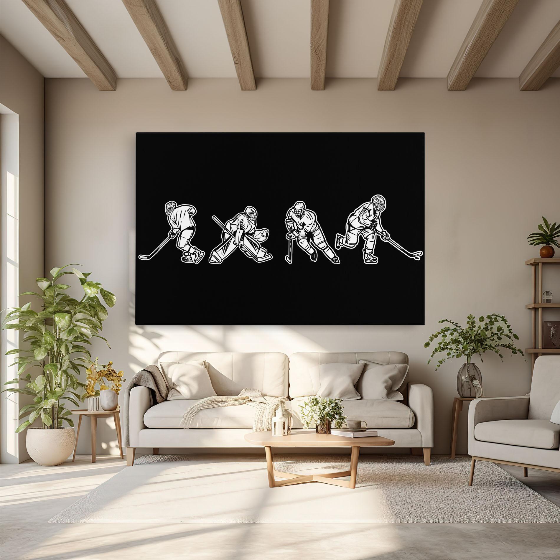 Leinwandbild Hockey Four mockup 6