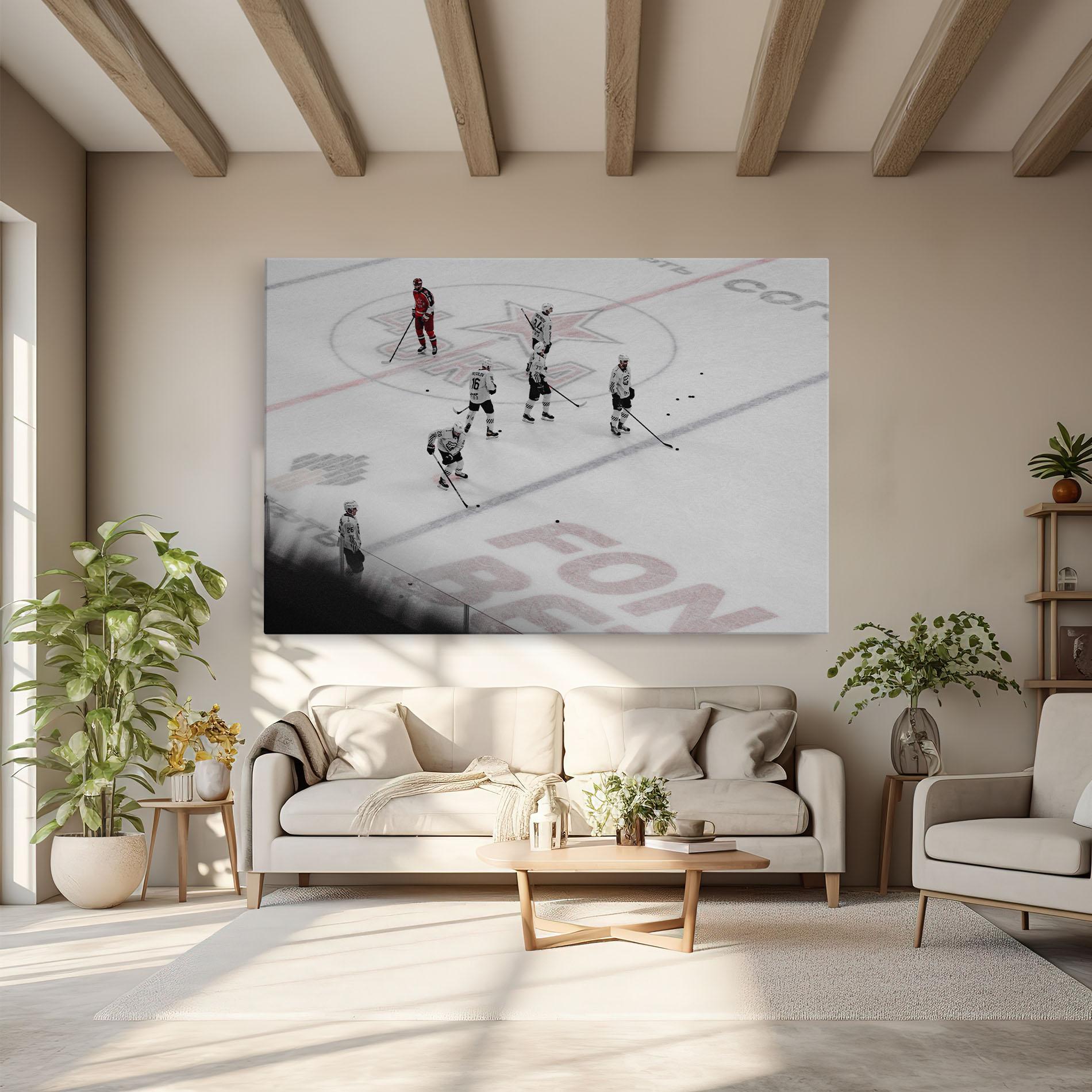 Leinwandbild Ice Intuition mockup 6