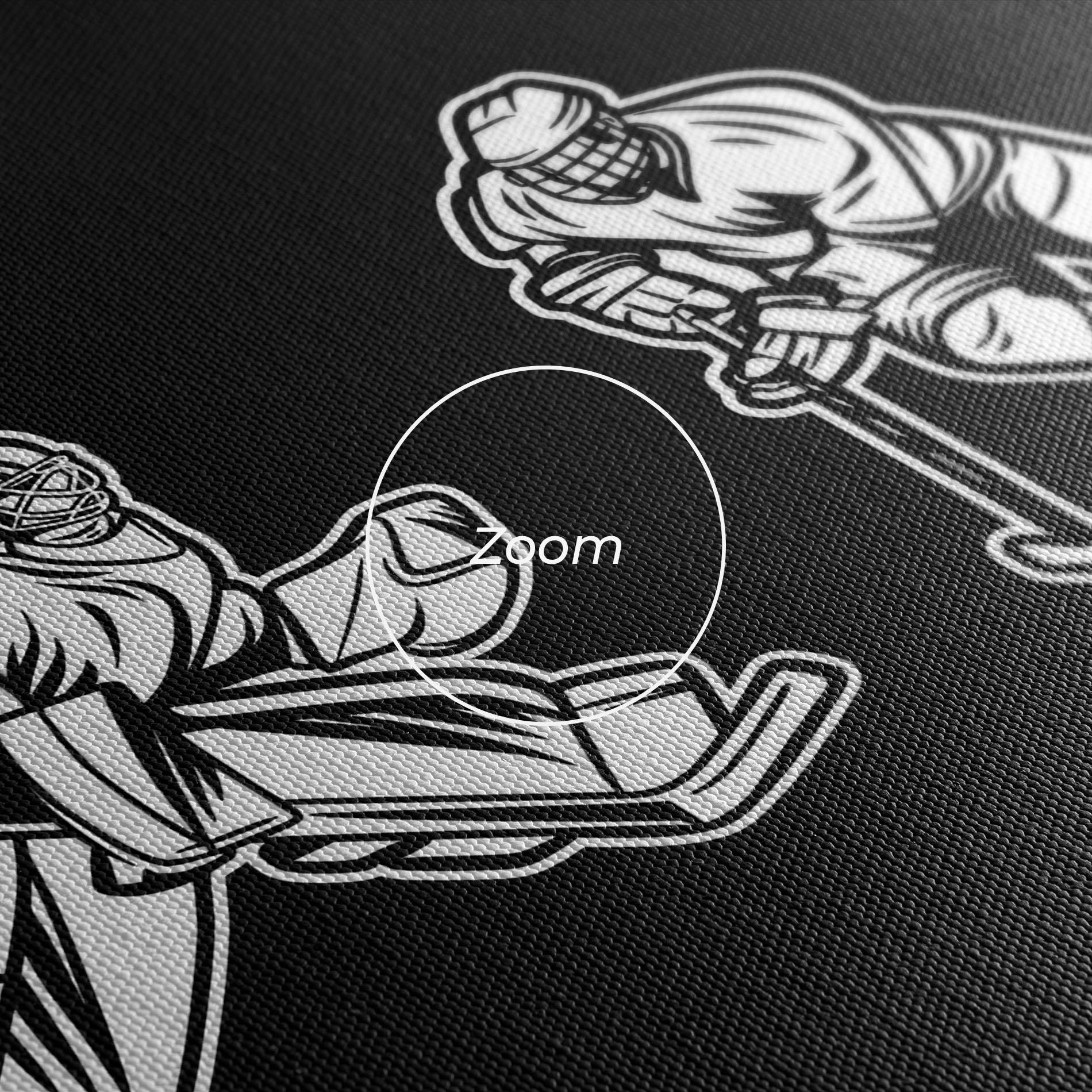 Leinwandbild Hockey Four mockup 3