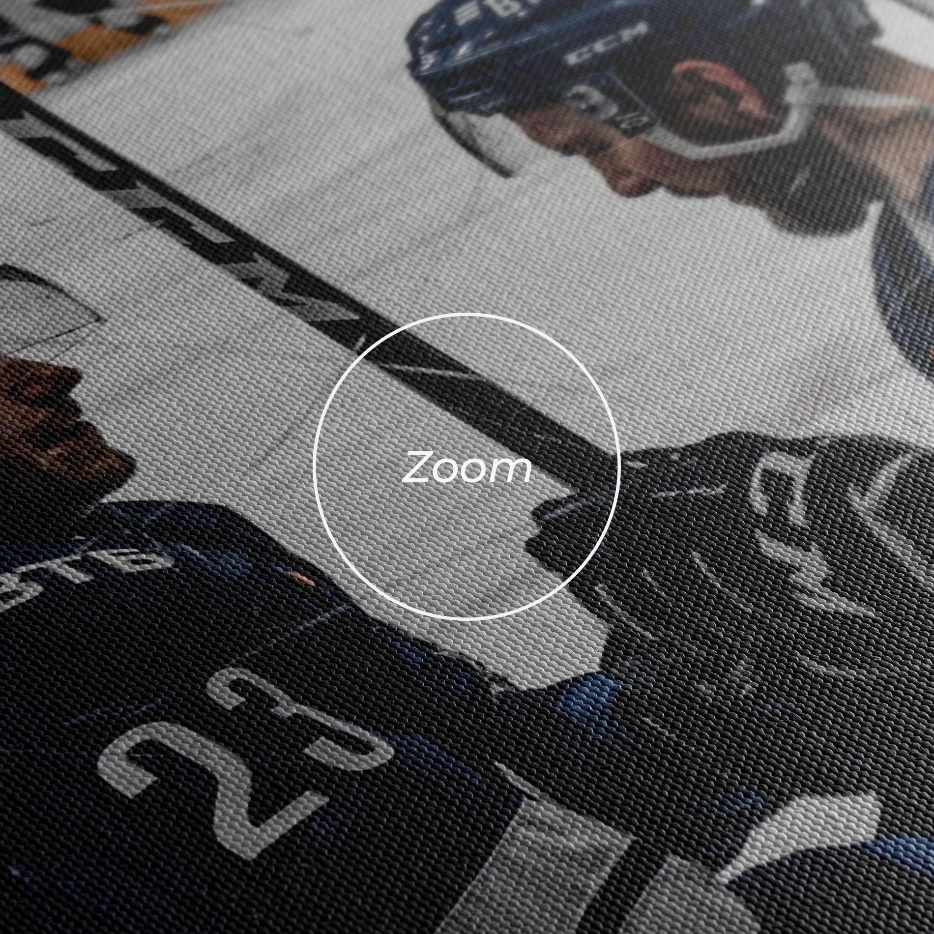 Leinwandbild Hockey Players mockup 3