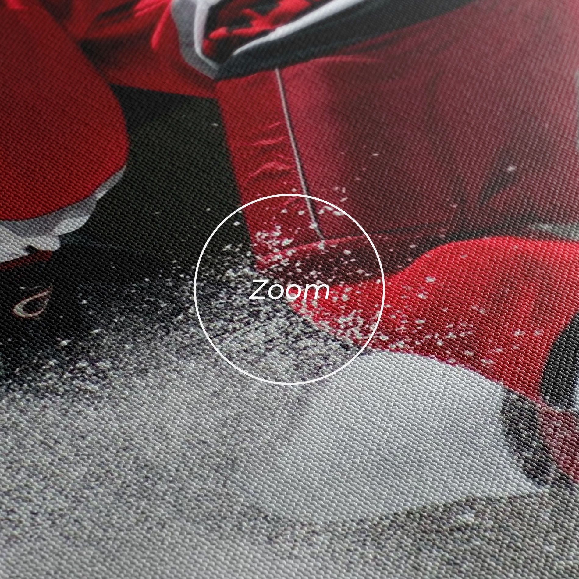 Red Hokey Player mockup 3