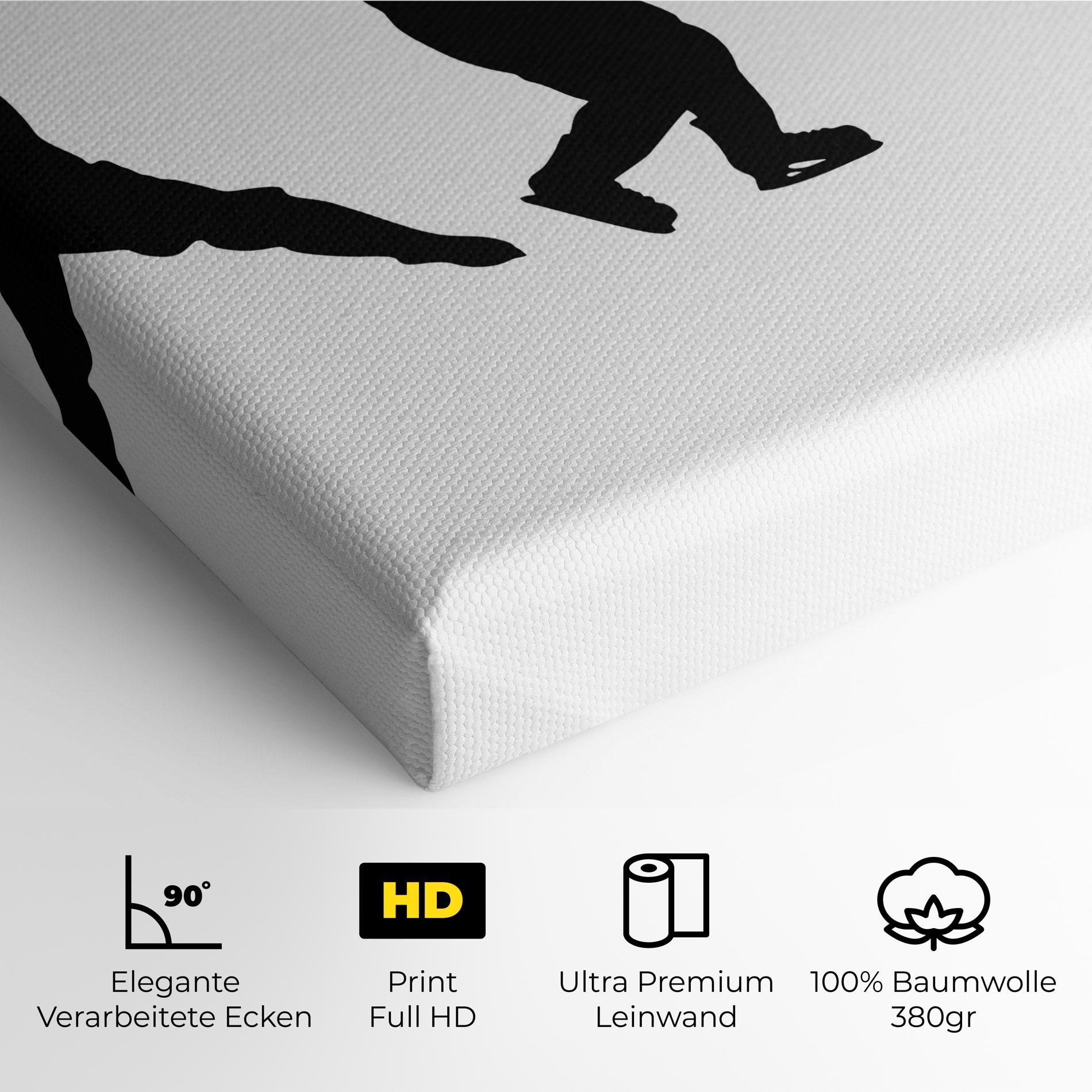 Leinwandbild Hockey Pose mockup 4