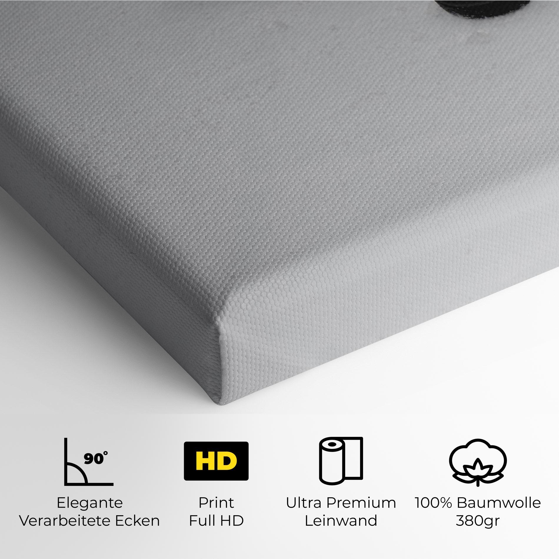 Leinwandbild Hockey Puck mockup 4