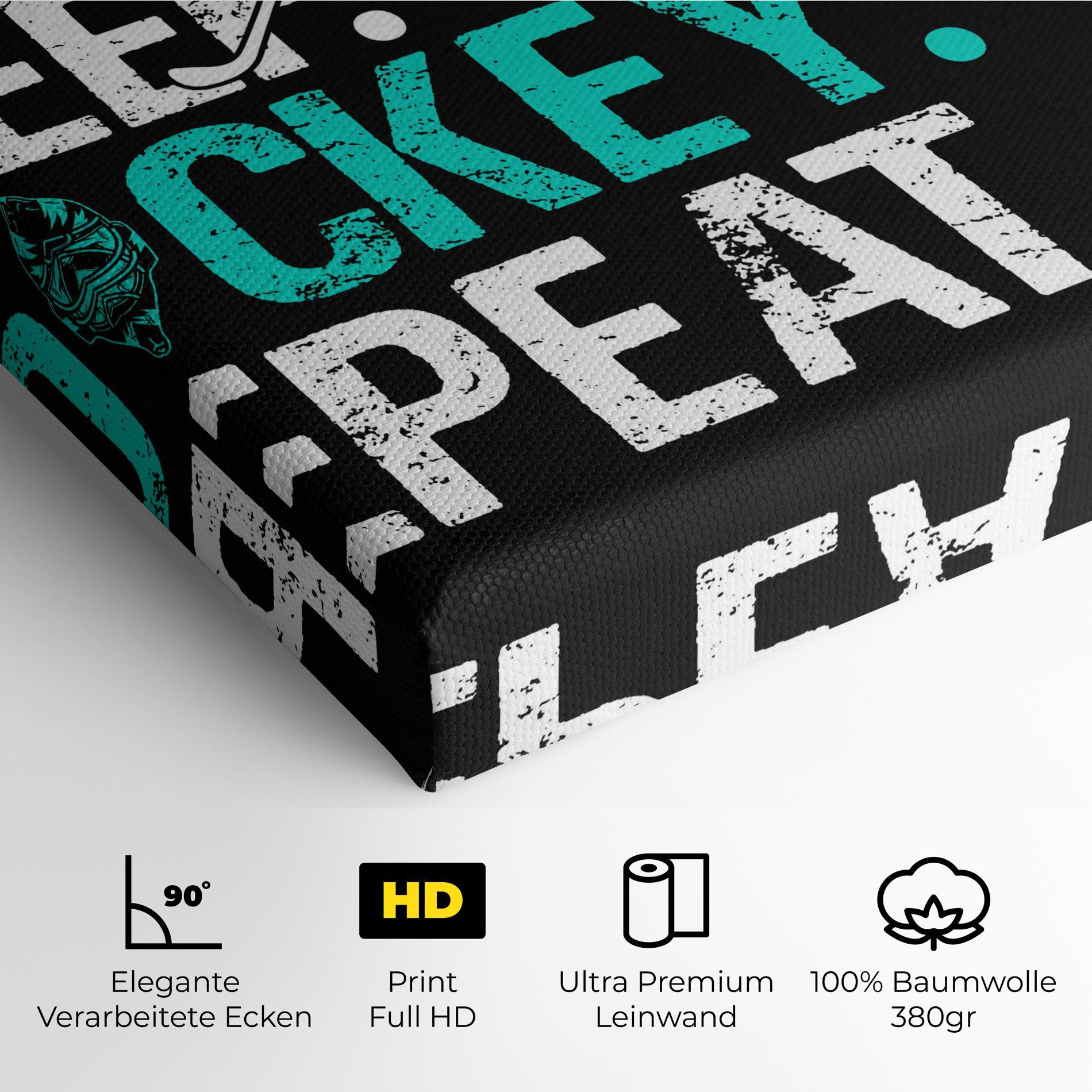 Leinwandbild Sleep Hockey mockup 4