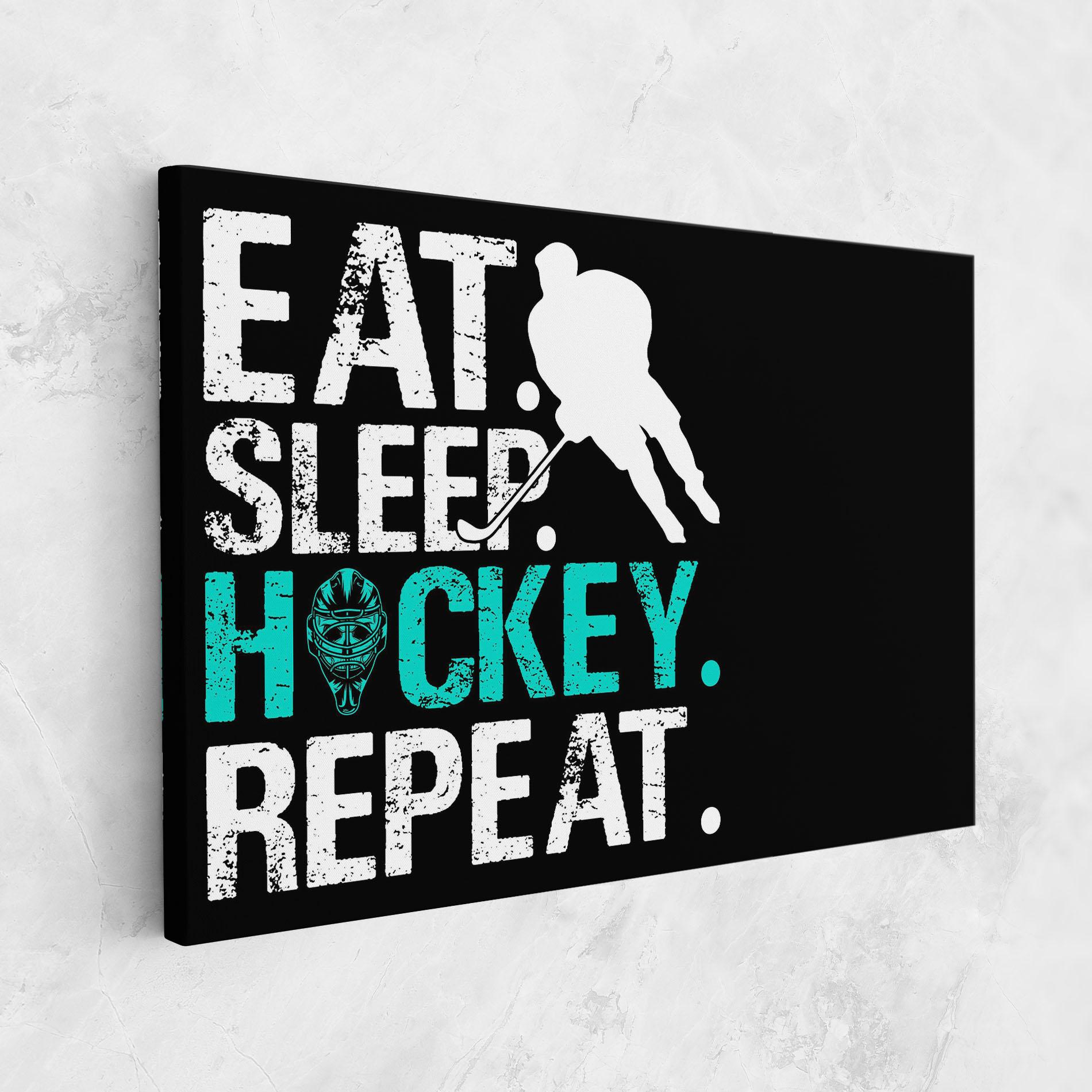 Leinwandbild Sleep Hockey mockup 1