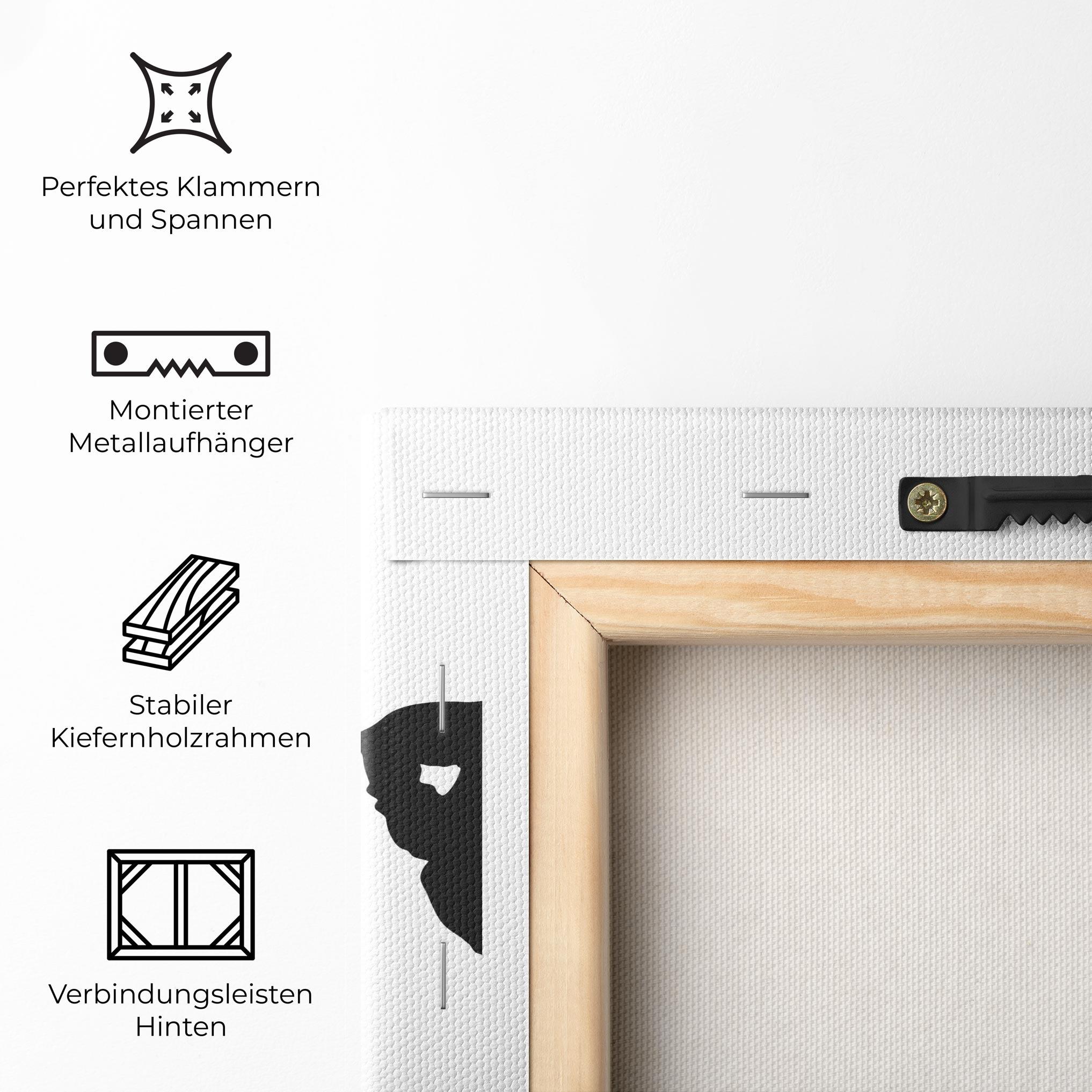 Leinwandbild Hockey Pose mockup 5