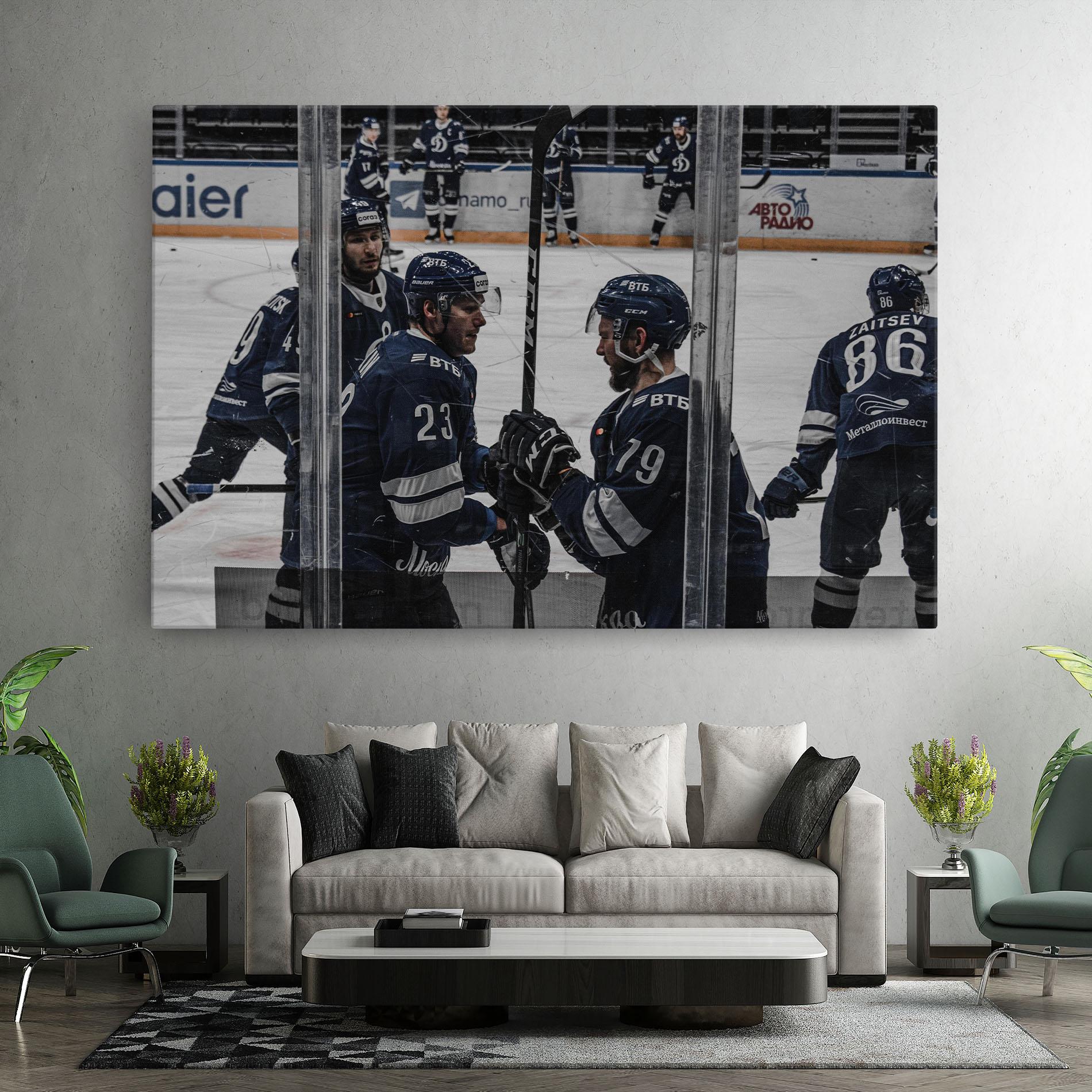 Leinwandbild Hockey Players mockup 7