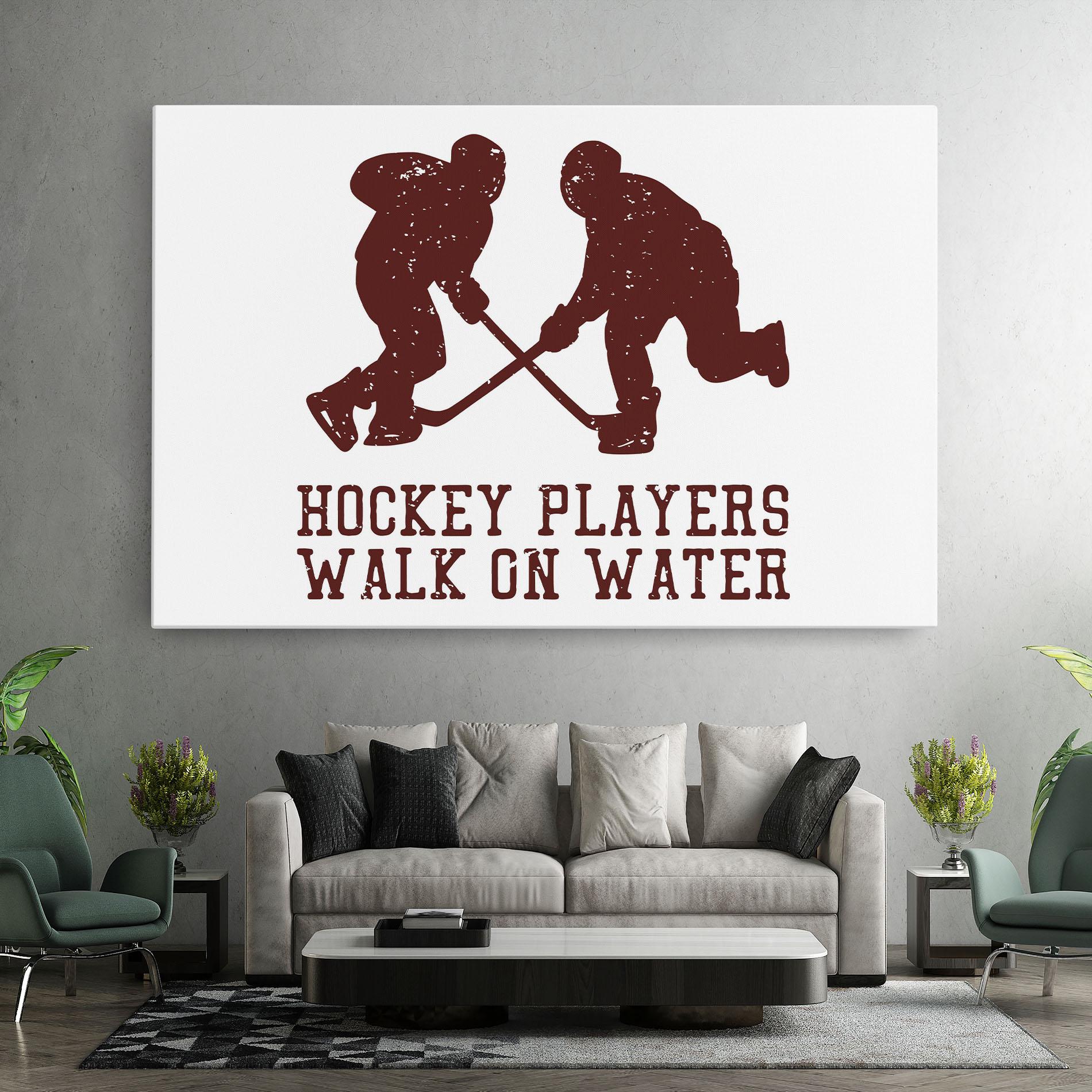 Leinwandbild Hockey Walk mockup 7